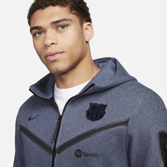 F.C. Barcelona Tech Fleece Windrunner Third image number 2 F.C. Barcelona Tech Fleece Windrunner Third image number 2
