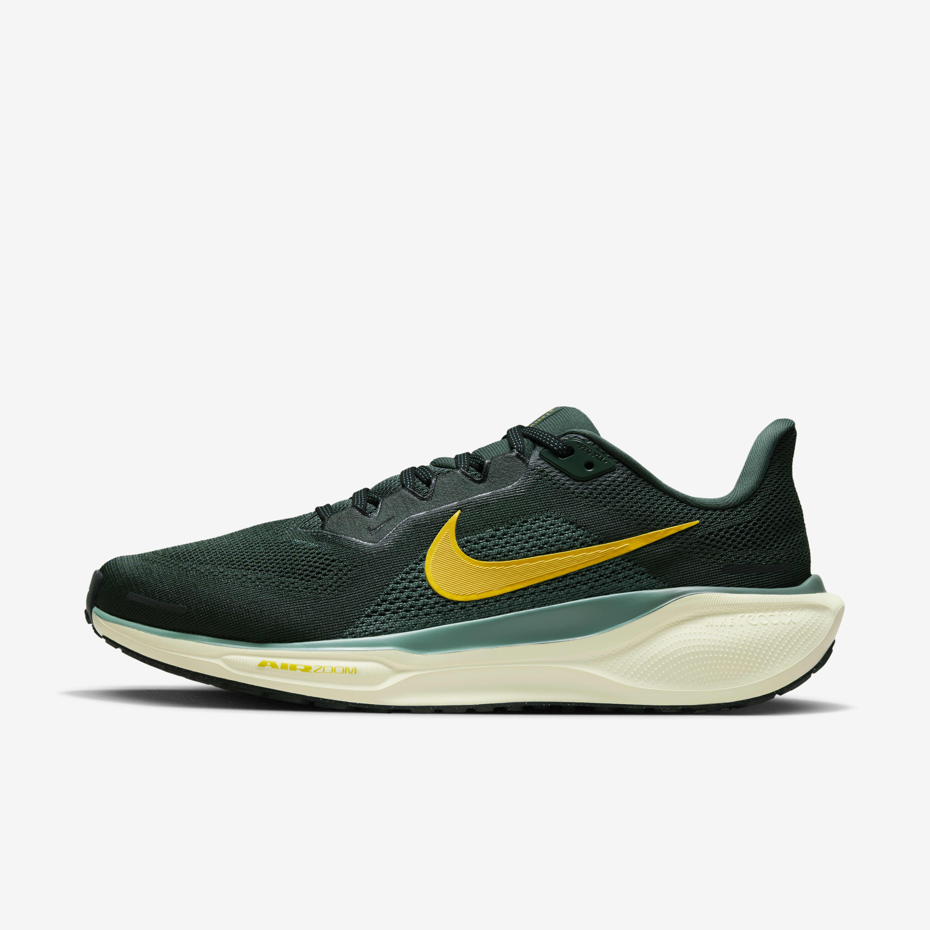 Buy Nike Pegasus 41 Men's Road Running Shoes - Vintage  Green/Bicoastal/Black/Infinite Gold | Nike Saudi Official