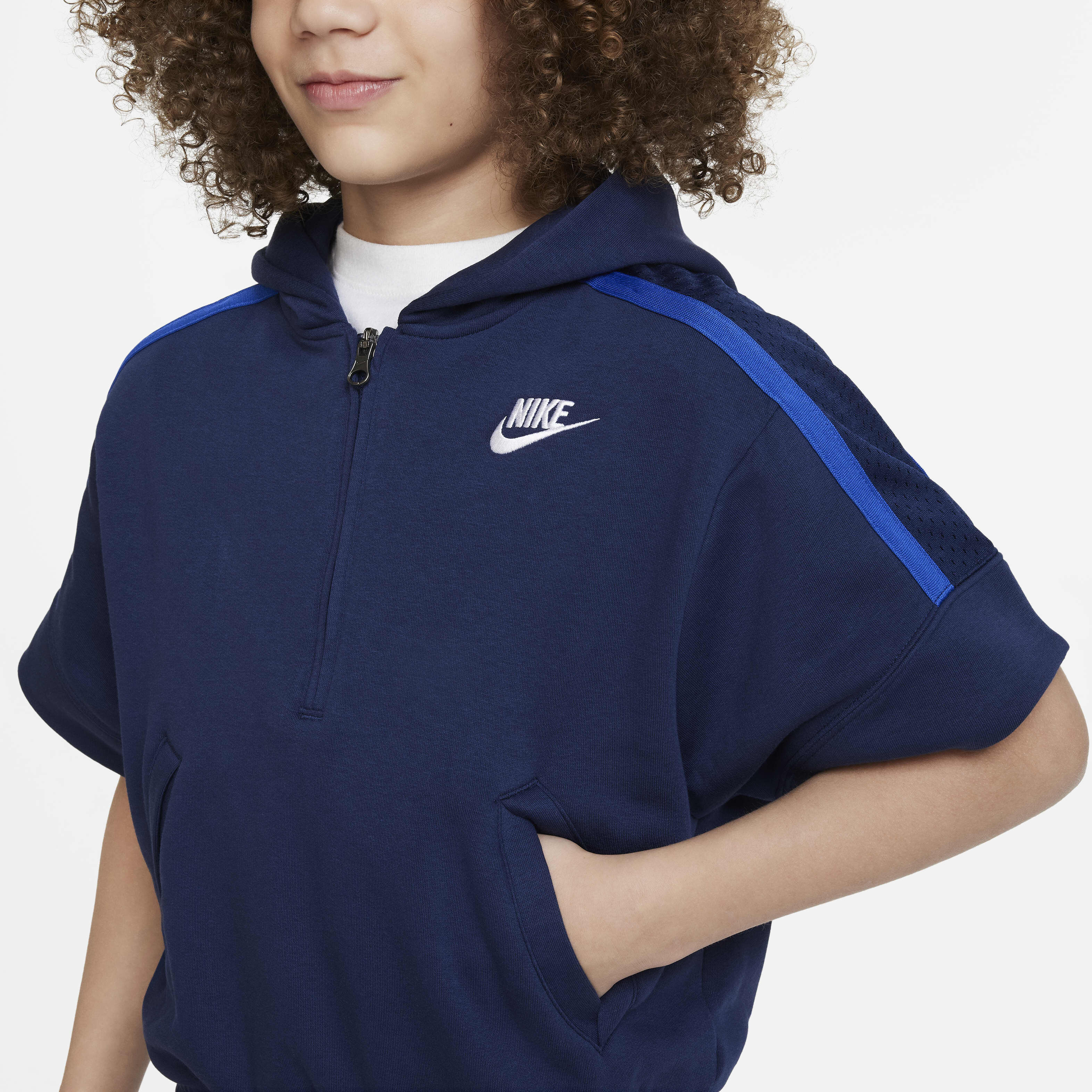 Buy Nike Culture of Basketball Older Kids Boys Short Sleeve Basketball Hoodie Nike Saudi Official