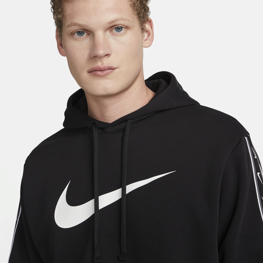 Shop Sportswear Repeat Men s Pullover Fleece Hoodie Nike KSA