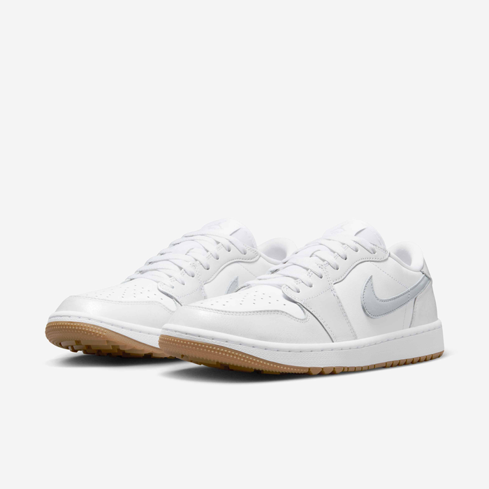 Buy Air Jordan 1 Low G Golf Shoes - White/Gum Medium Brown/Pure Buy Air Jordan 1 Low G Golf Shoes - White/Gum Medium Brown/Pure
