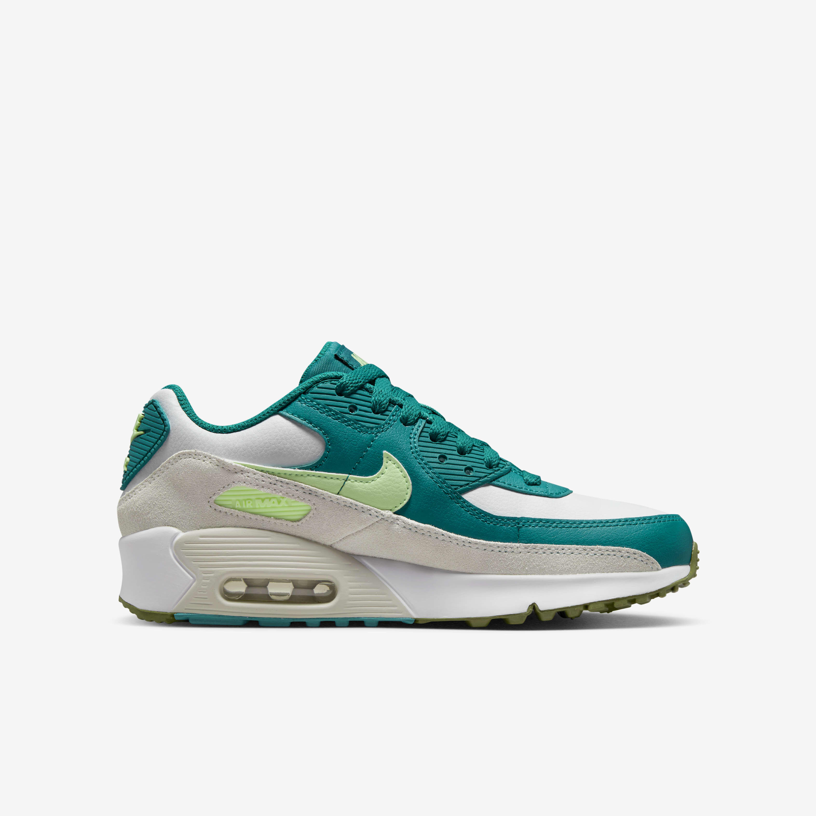 Lime green air max kids top