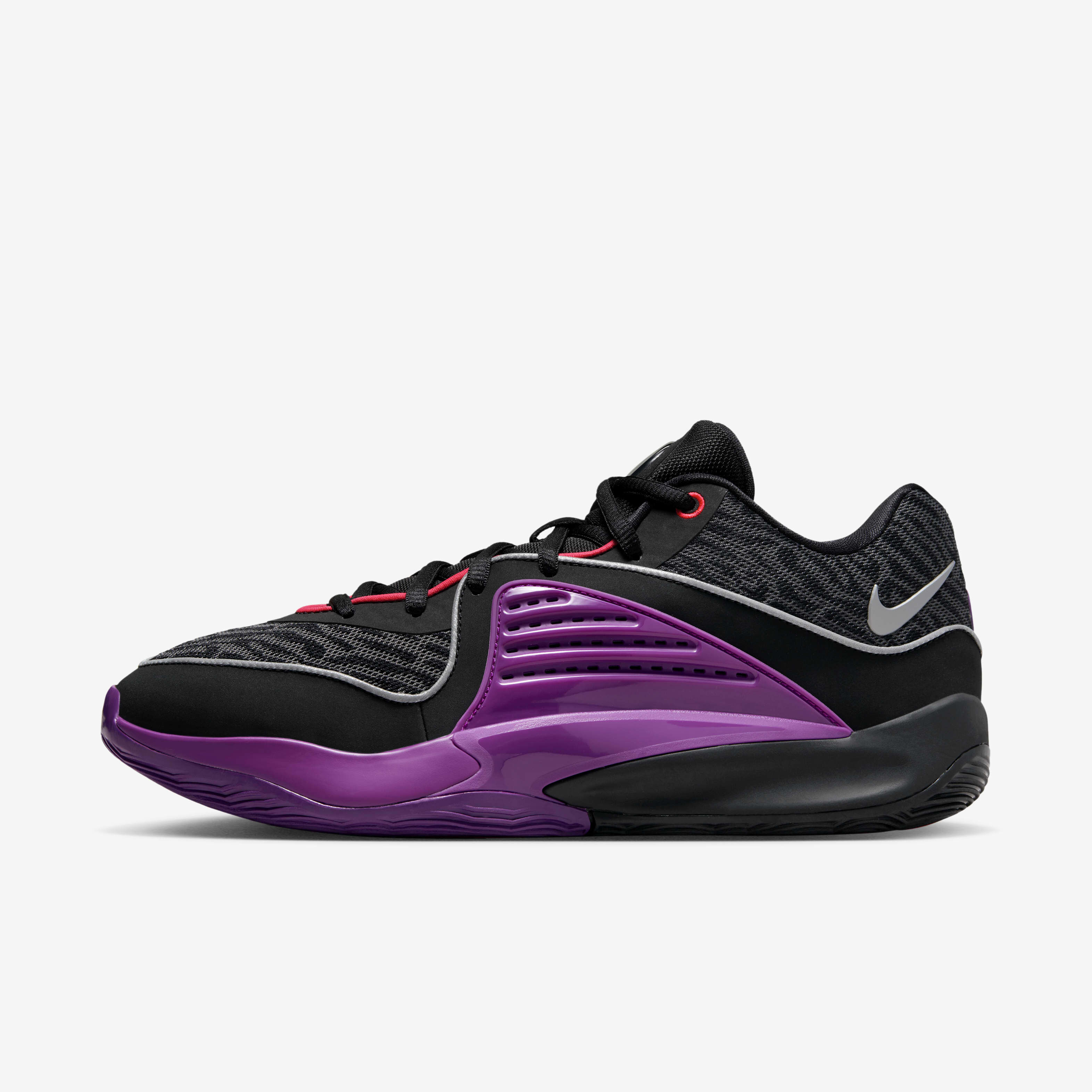 スニーカー Nike KD16 Basketball Shoes Buy KD16 Basketball Shoes - Black/Vivid Purple/Bright