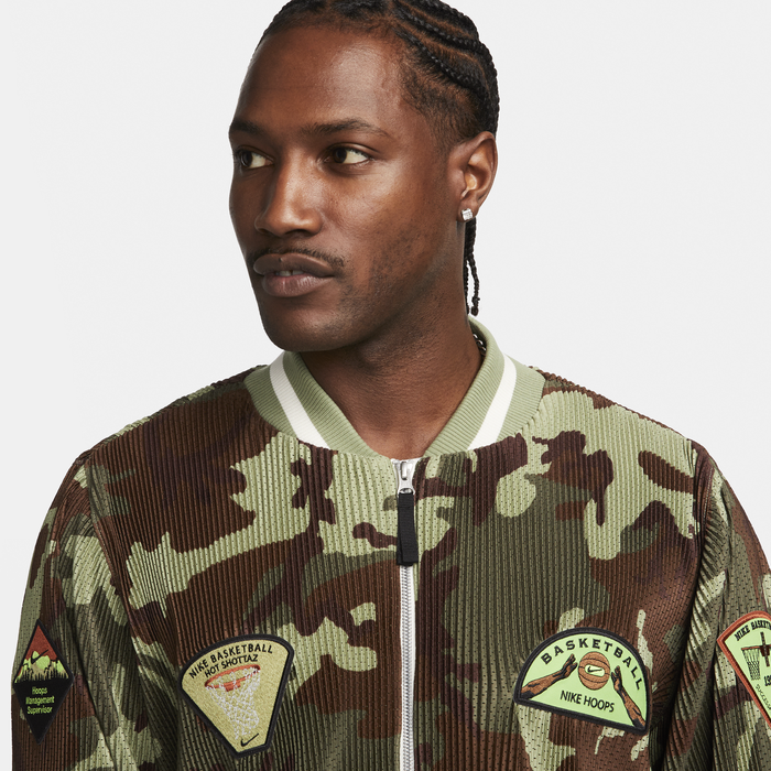 Nike dri best sale fit camo jacket