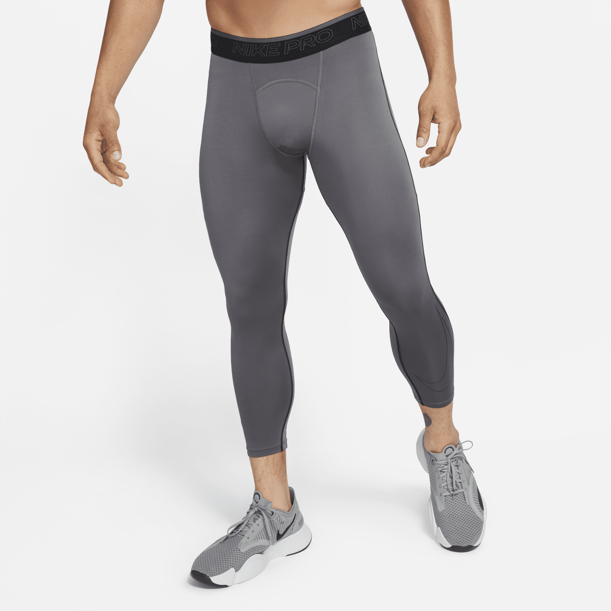 Shop Pro Dri FIT Men s 3 4 Tights Nike KSA