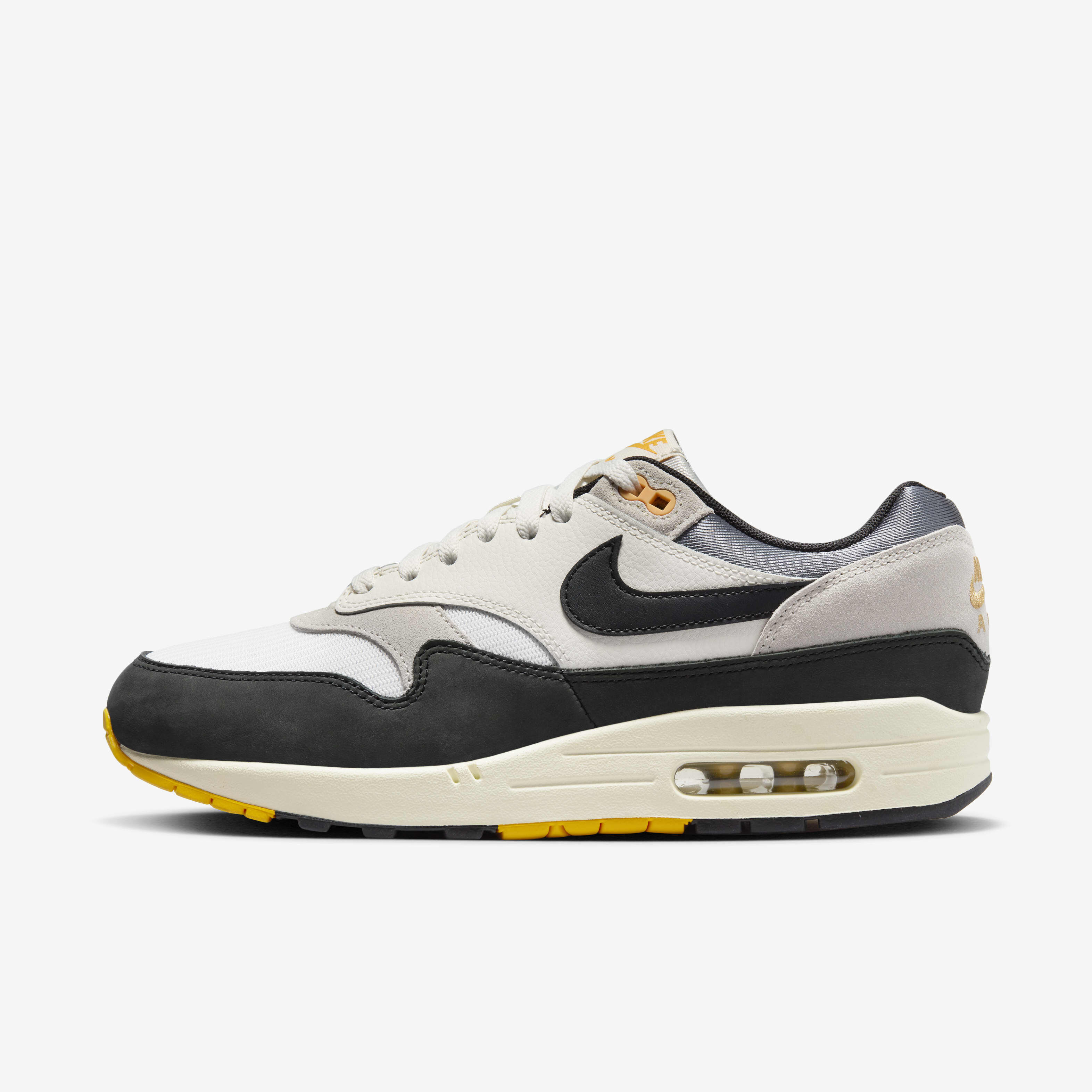 Buy Nike Air Max 1 Shoes - Sail/Light Bone/University Gold/Black