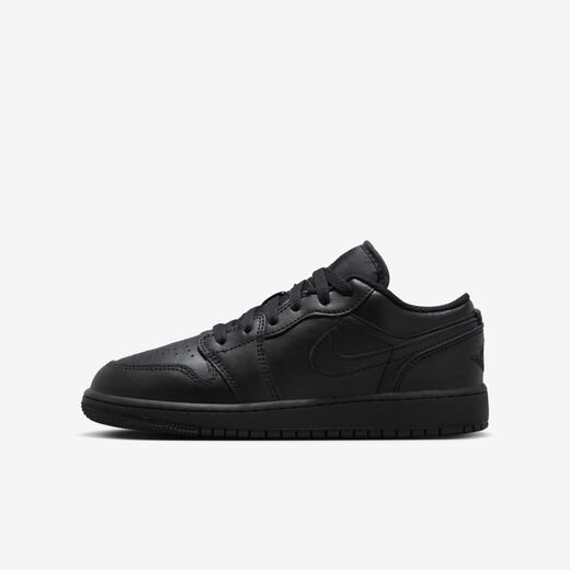 Jordan Bred-JRDN, Air Jordan 1 Low, Older Kids' Shoes
