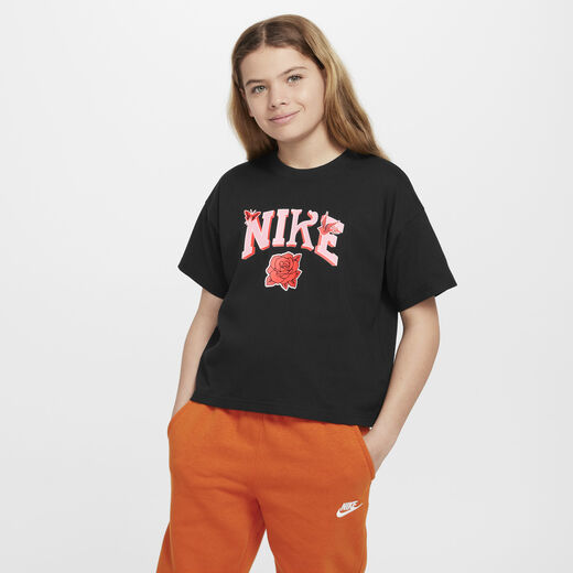 T-Shirts & Tops-Nike, Nike Sportswear, Older Kids' (Girls') T-Shirt