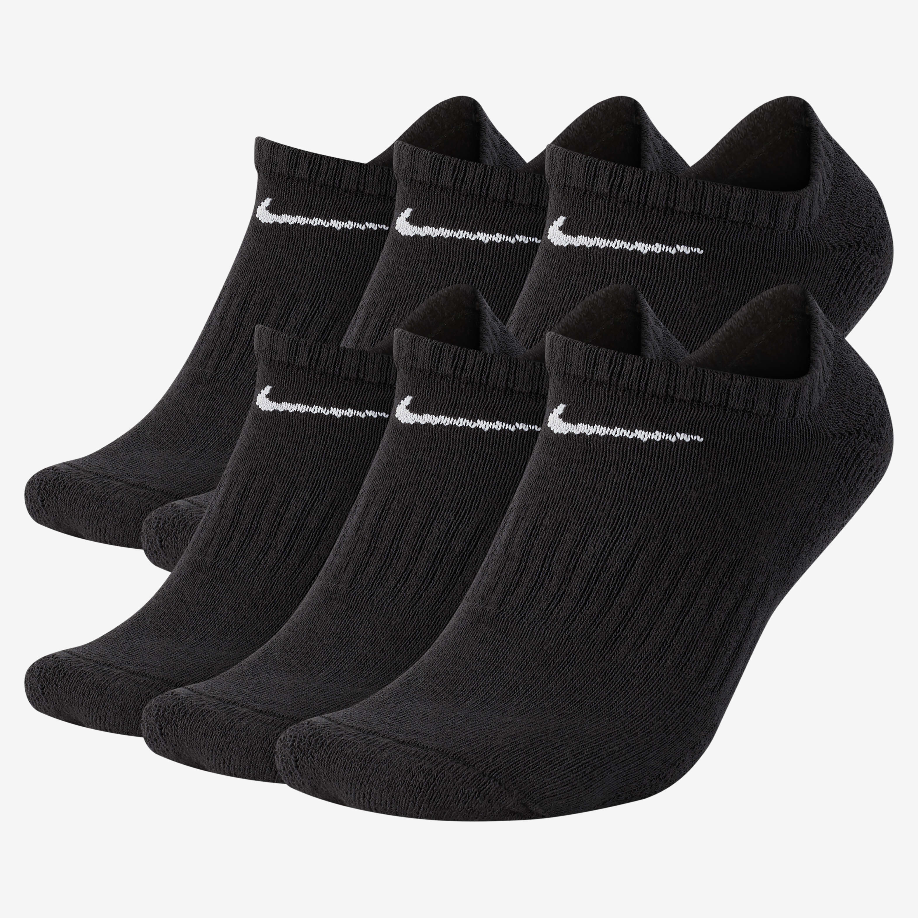 Buy Nike Everyday Cushioned Training No Show Socks 6 Pairs Nike Saudi Official