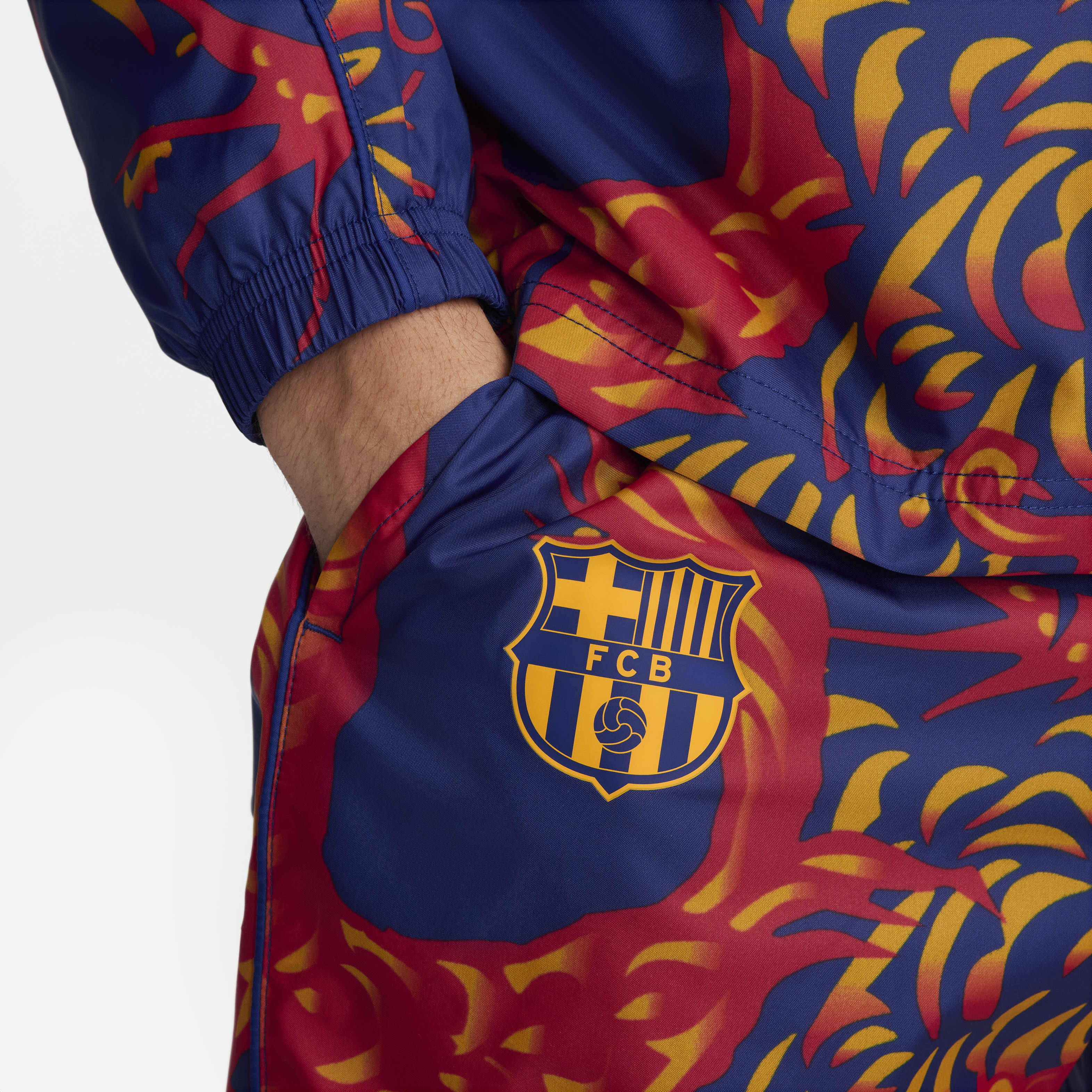 BARCELONA 2015 2016 TRACK JACKET FOOTBALL SOCCER TRAINING