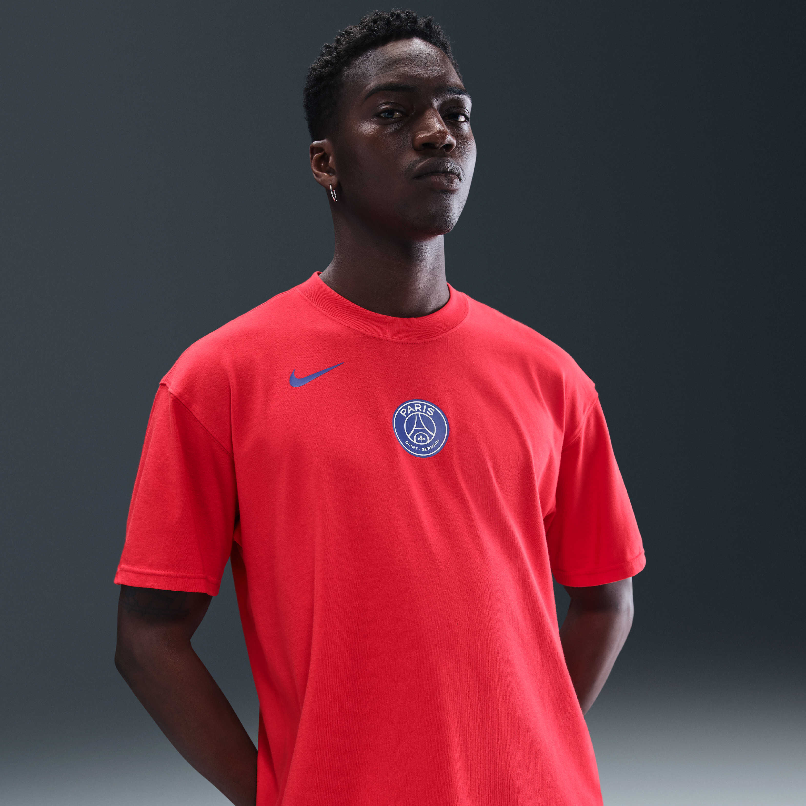 【10s_Archive】NIKE PSG Shirt Lavezzi Red 2012-13 Paris Saint-Germain Away Shirt Lavezzi #11 - 5/10 - (M)