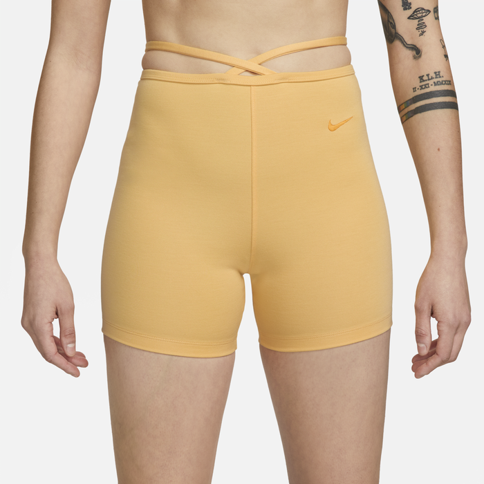Yellow nike shorts womens sales
