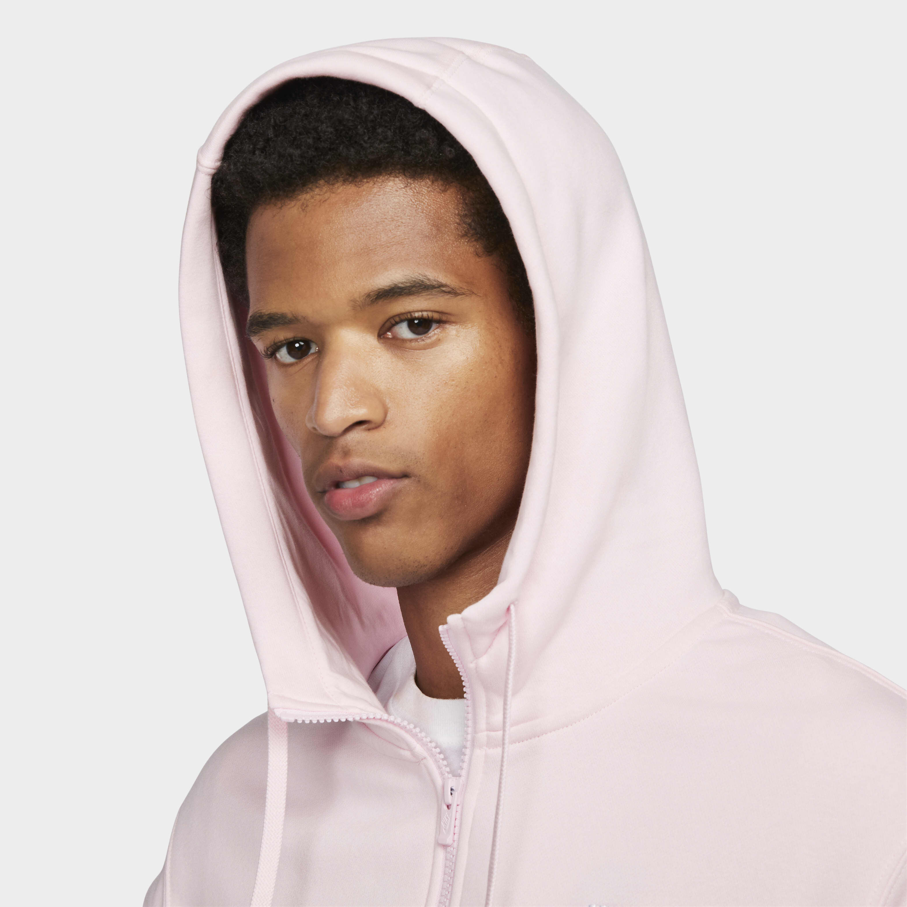 Nike nsw hoodie pink shop