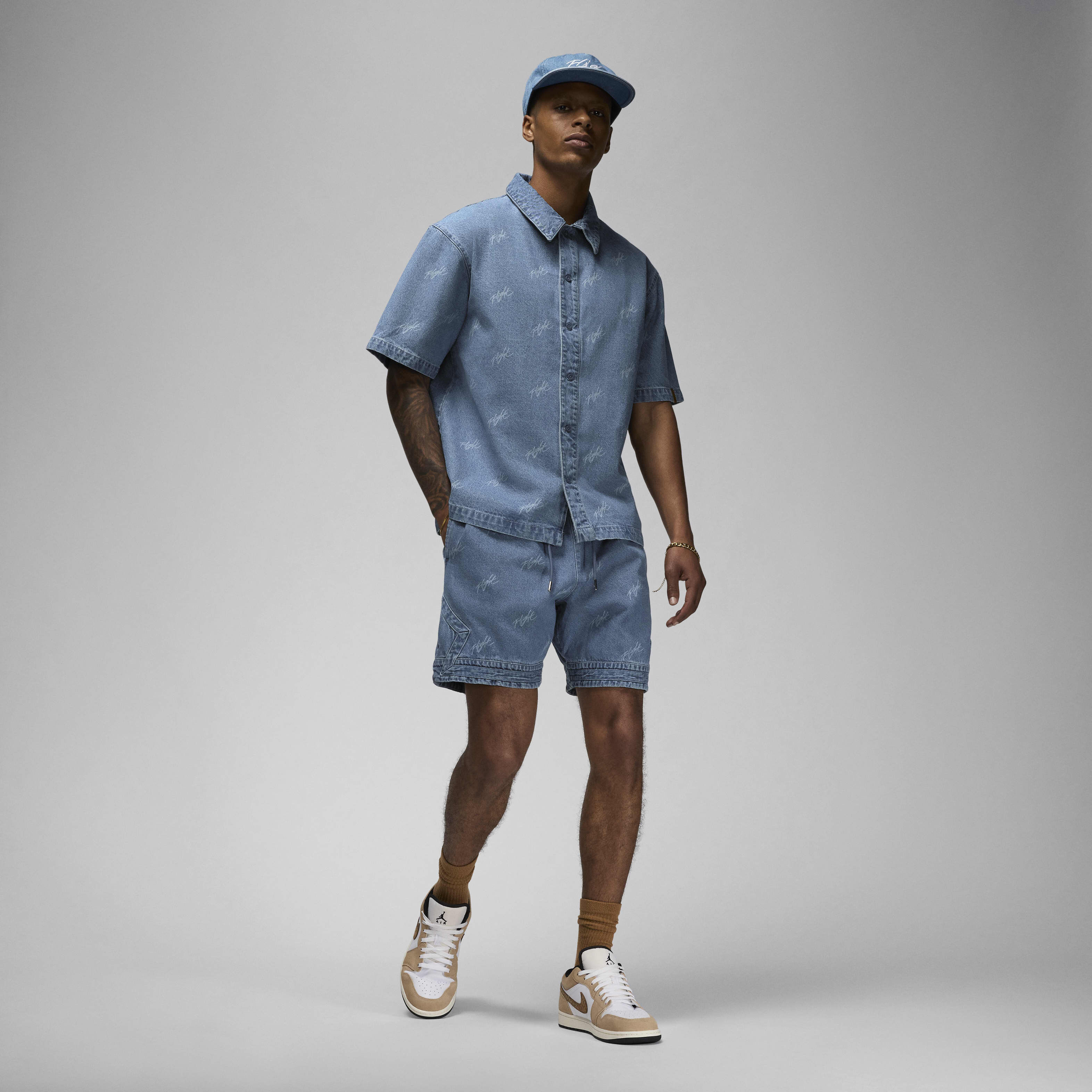Jean shorts with jordans store