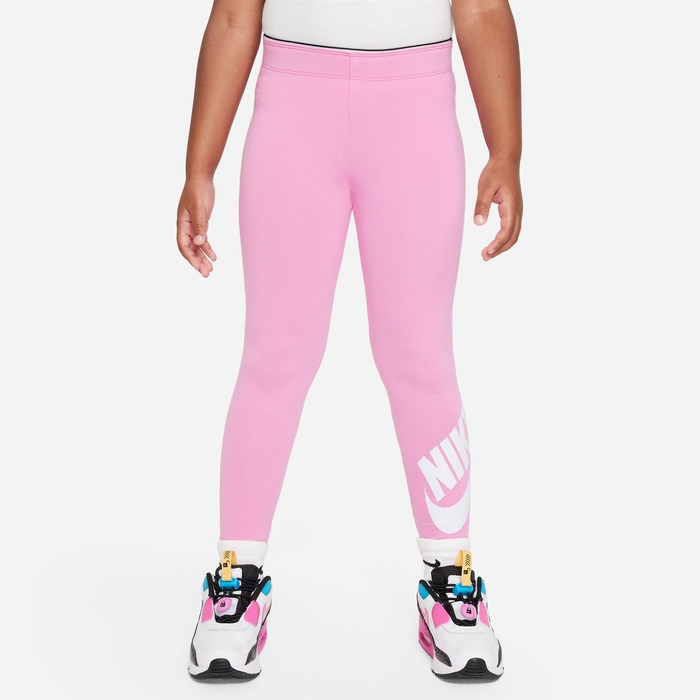 Buy Nike Sportswear Younger Kids Leggings Pink Pink Nike Saudi Official