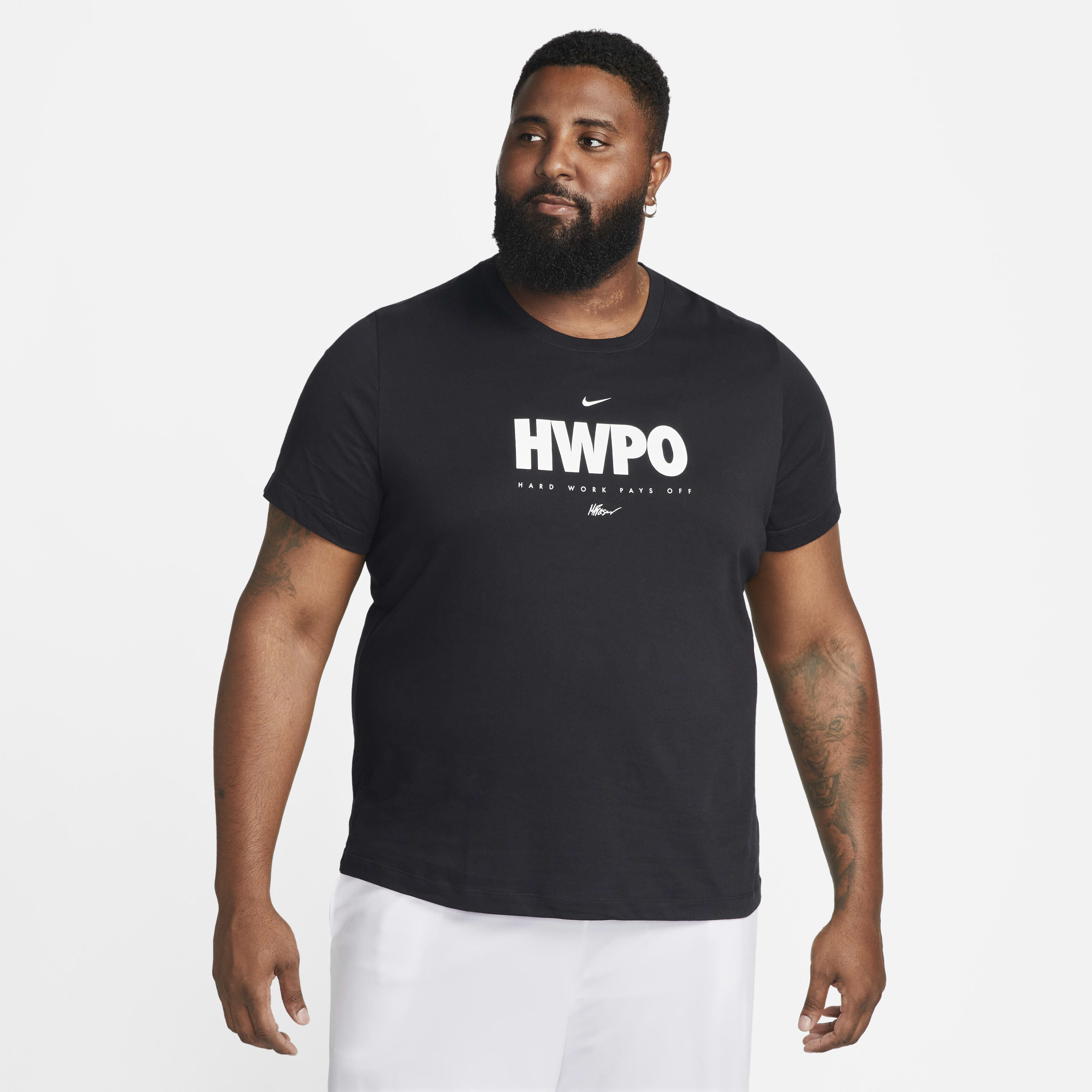 Buy Nike Dri FIT HWPO Men s Training T Shirt Nike Saudi Official