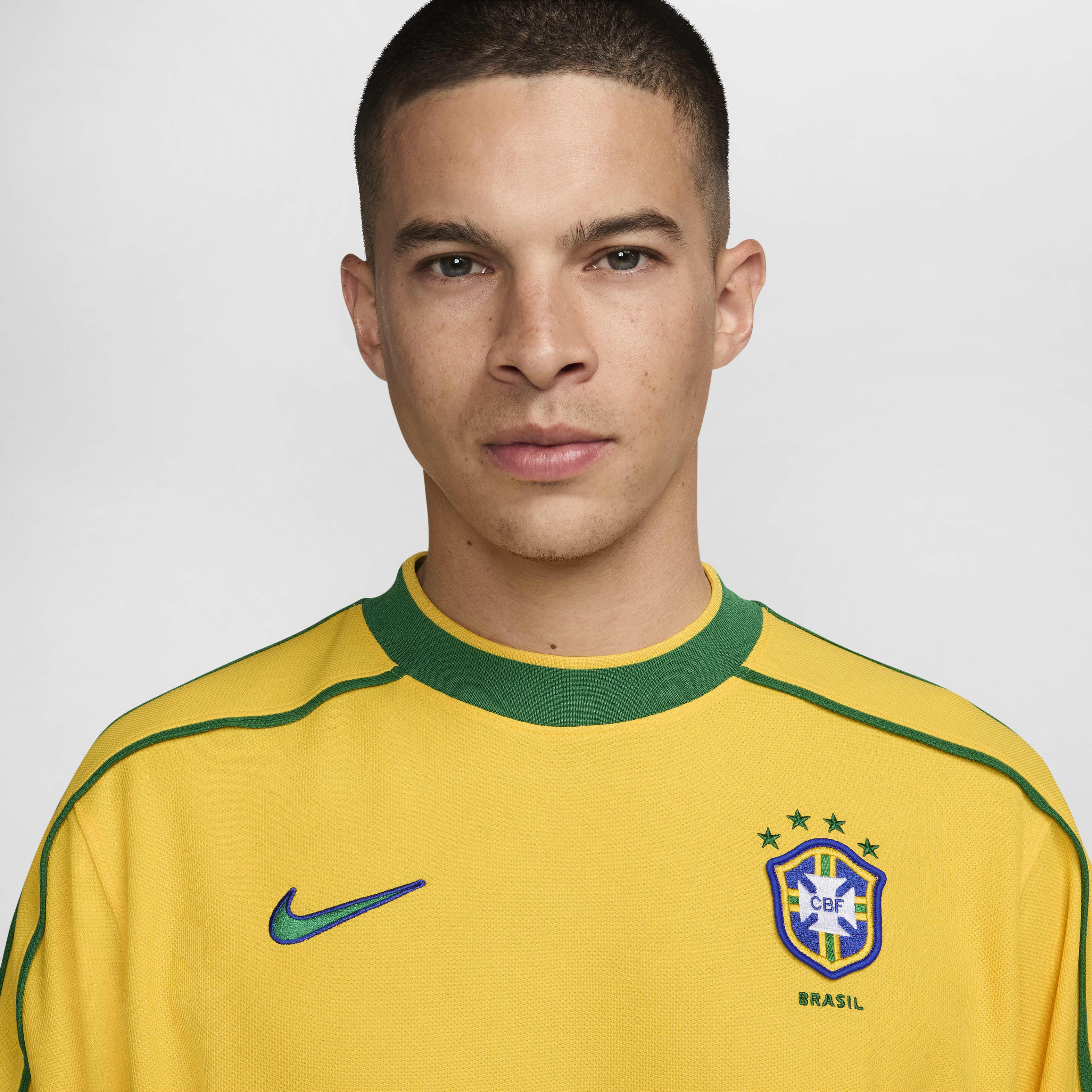 Buy Brazil 1998 Reissue Men's Nike Football Replica Shirt