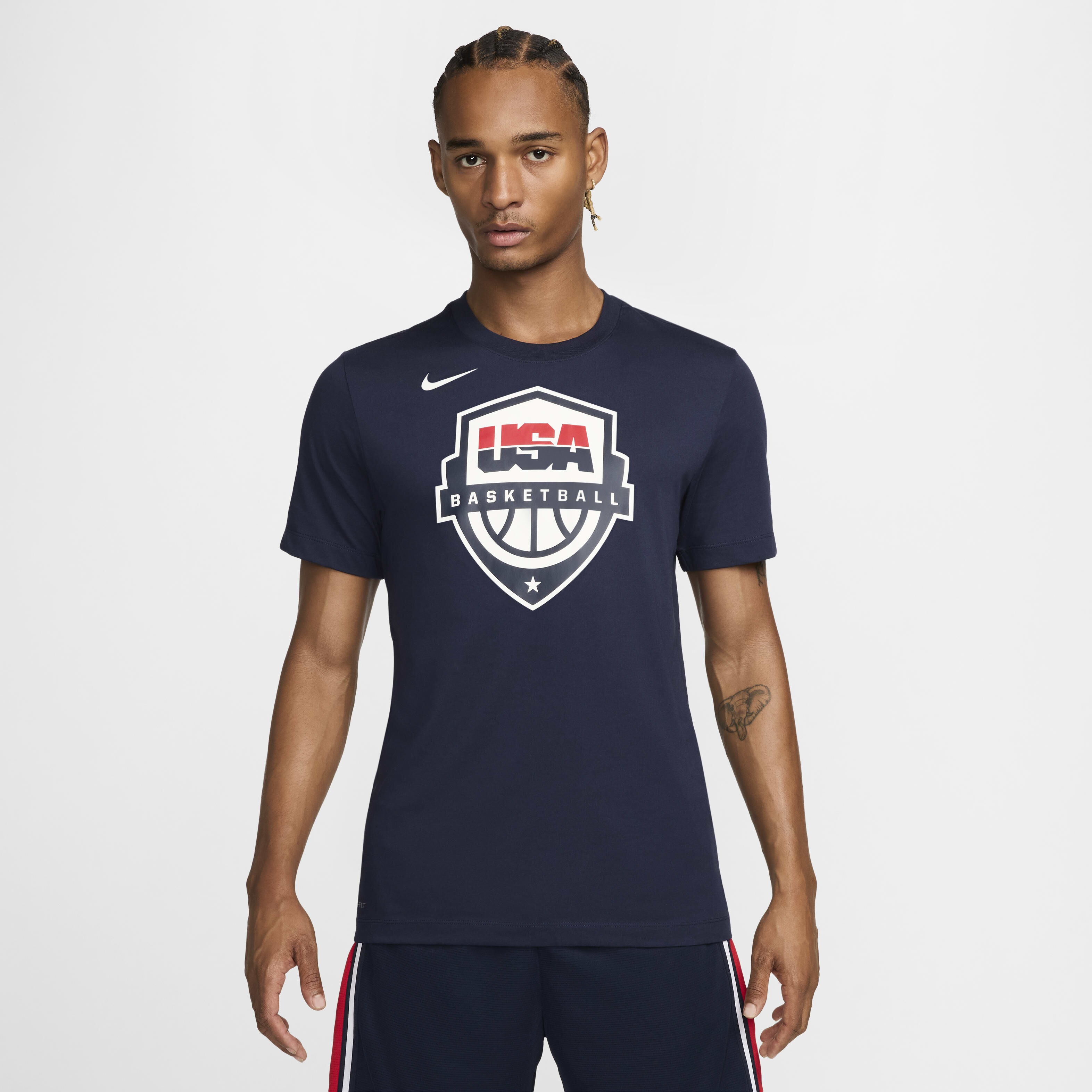 Buy USAB Men s Nike Dri FIT Basketball T shirt Nike Saudi Official