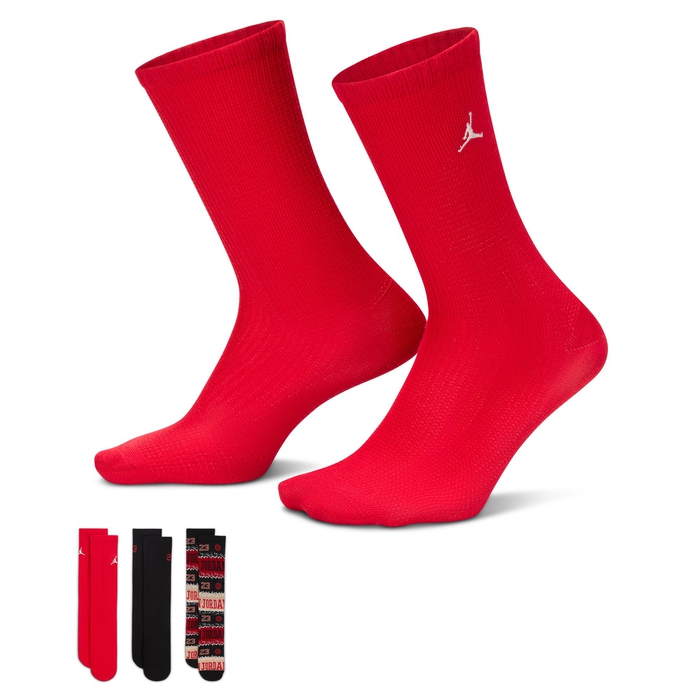 Buy Jordan MJ Holiday Crew Socks (3 Pairs) Big Kids Socks Buy Jordan MJ Holiday Crew Socks (3 Pairs) Big Kids Socks