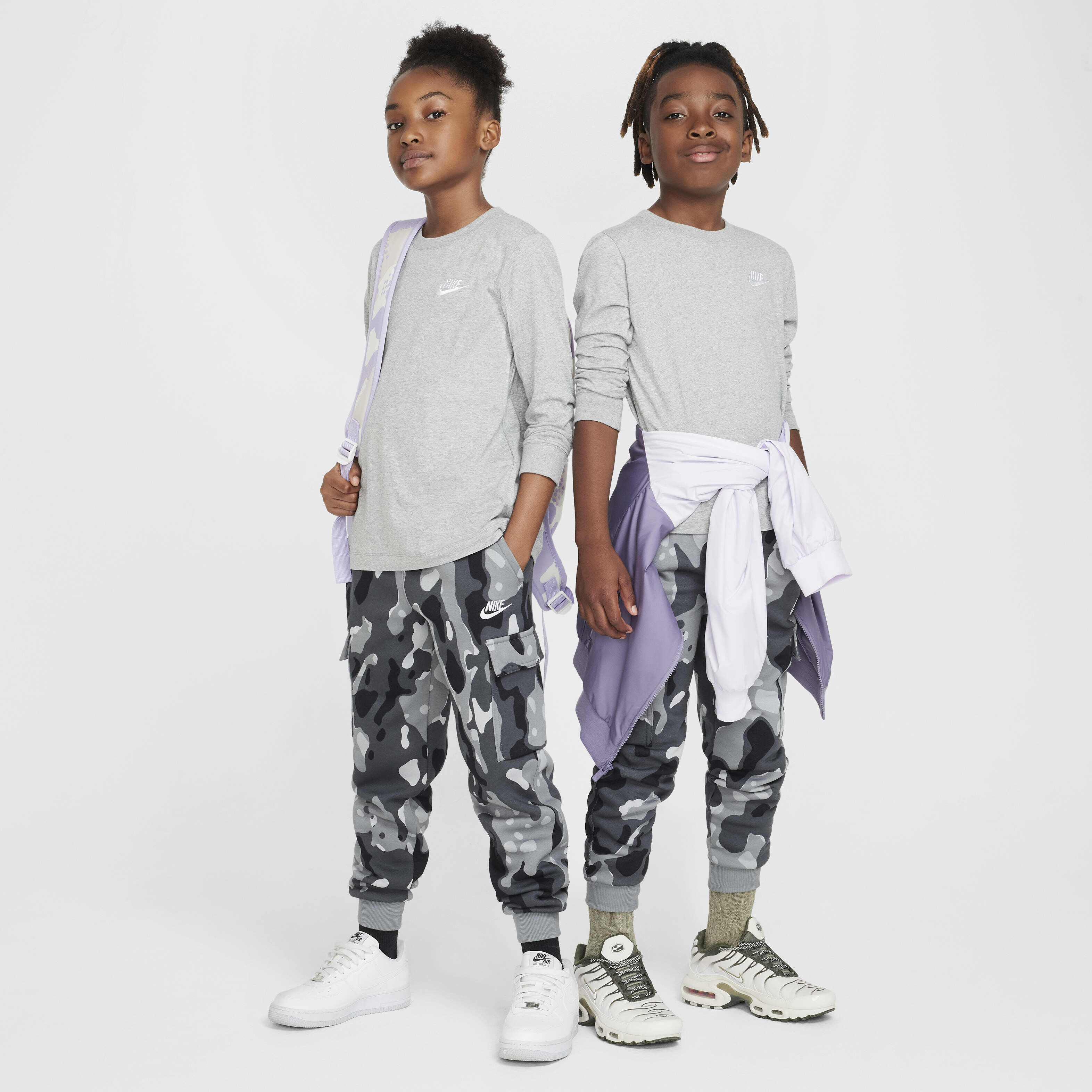 Buy Nike Sportswear Club Fleece Older Kids Camo Cargo Trousers Nike Saudi Official