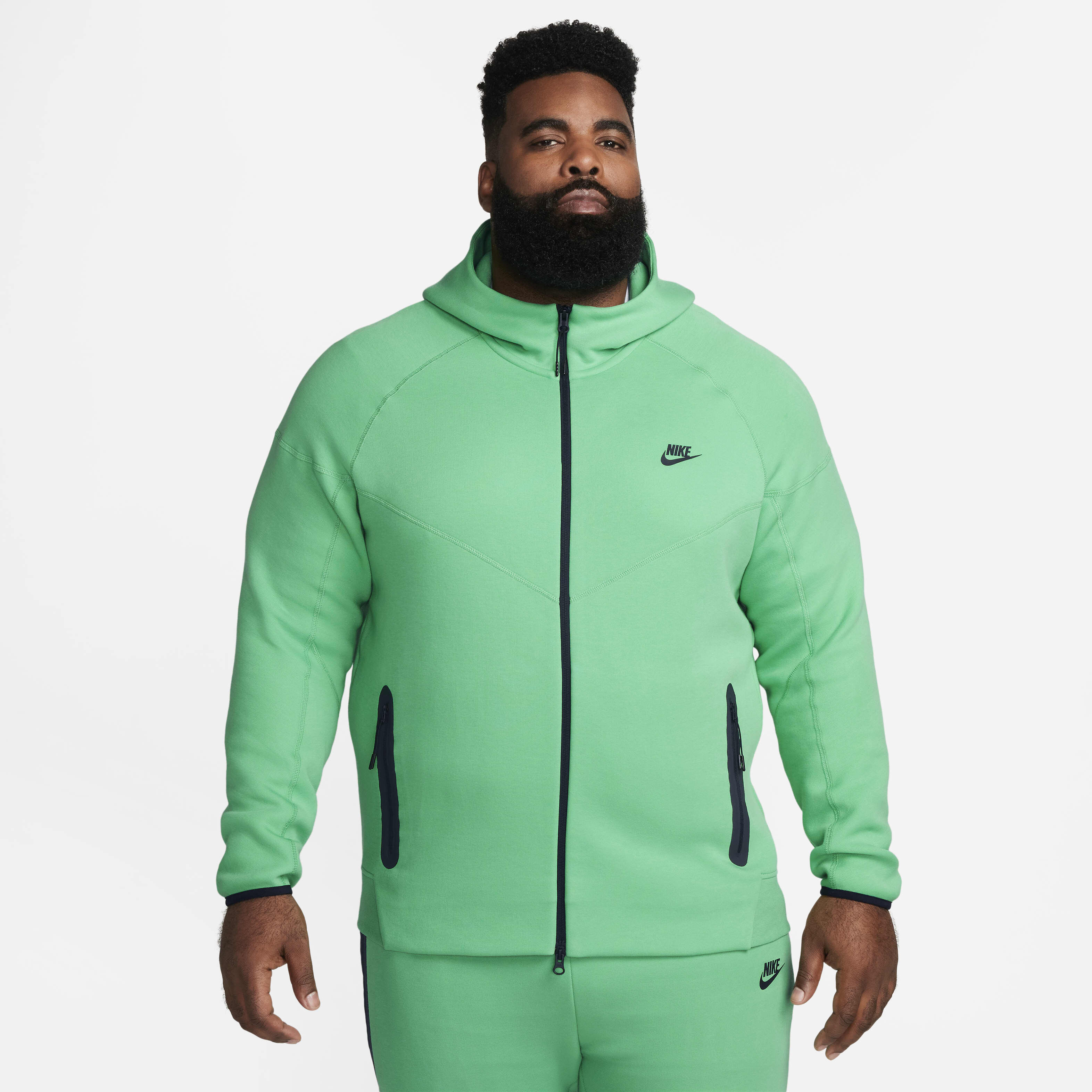 Nike men's windrunner full zip jacket top