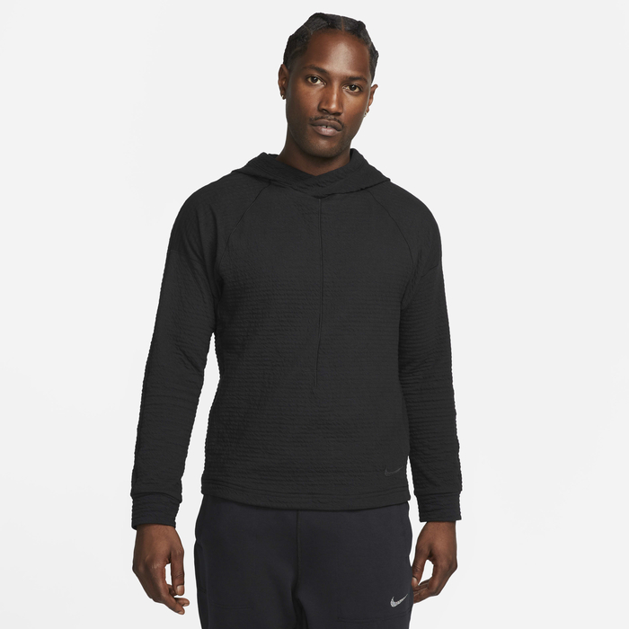 Buy Nike Yoga Men's Dri-FIT Sweatshirt Black/Black Nike Saudi