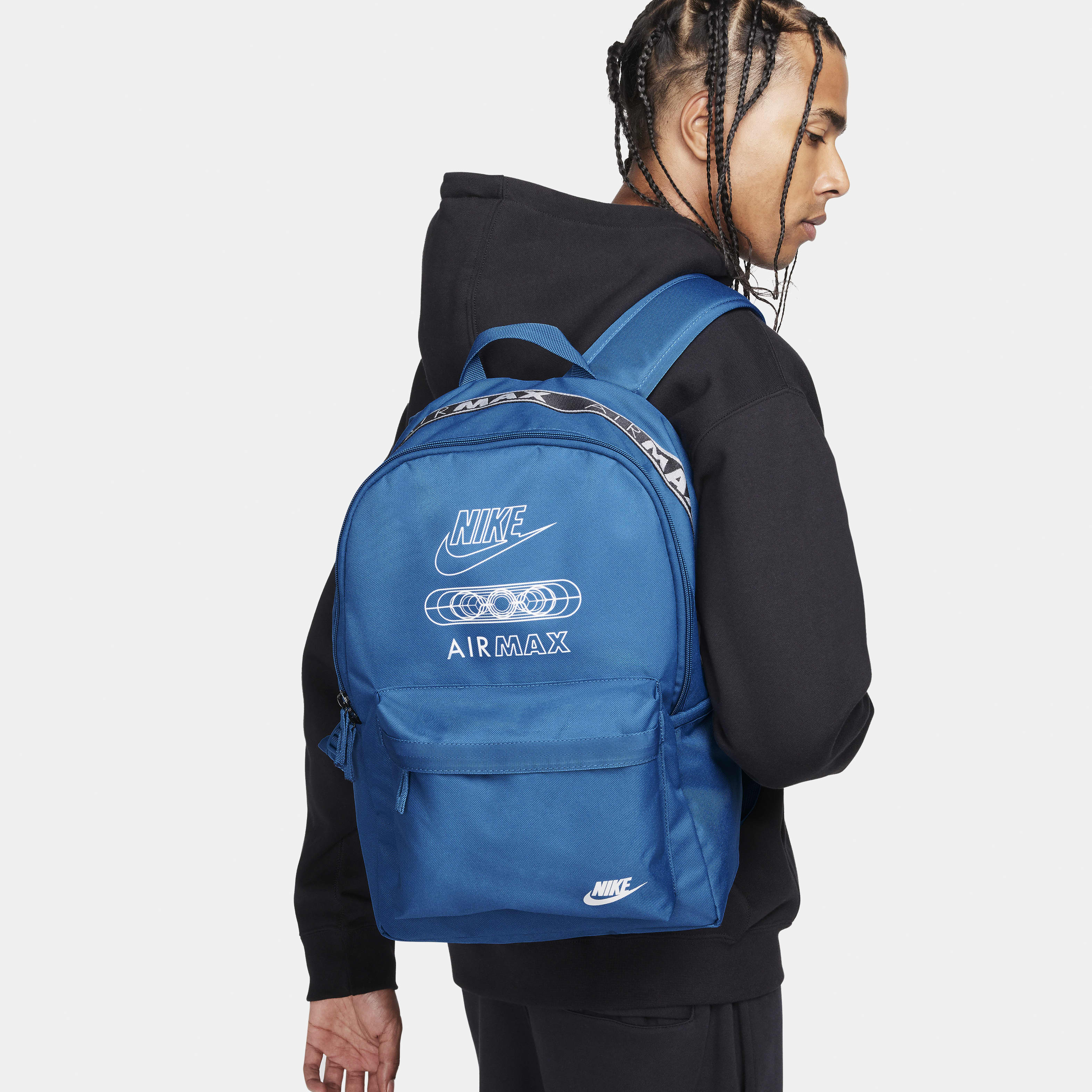 Nike air clearance backpack blue