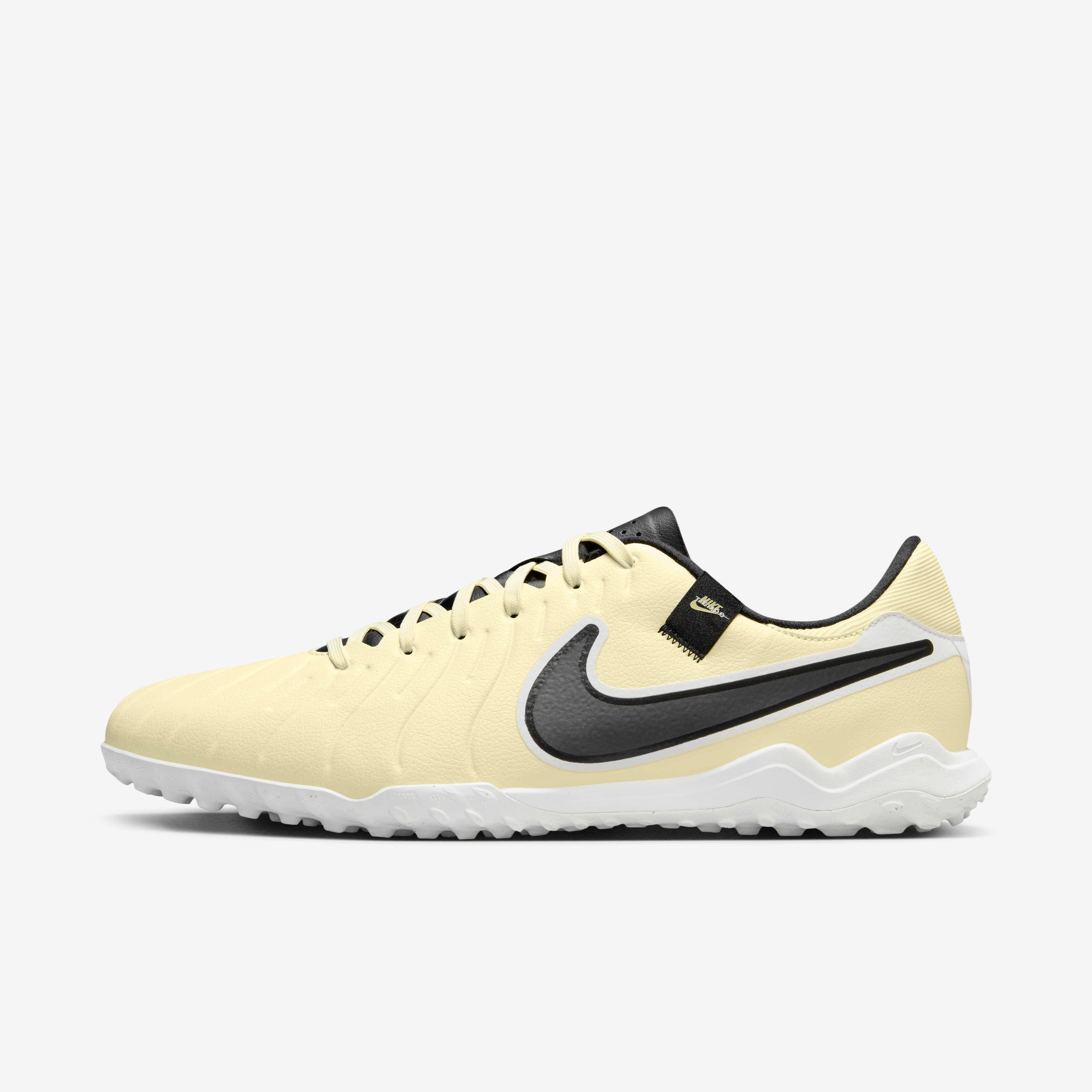 Buy Nike Tiempo Legend 10 Academy Turf Low Top Football Shoes Lemonade Metallic Gold Coin Black Nike Saudi Official