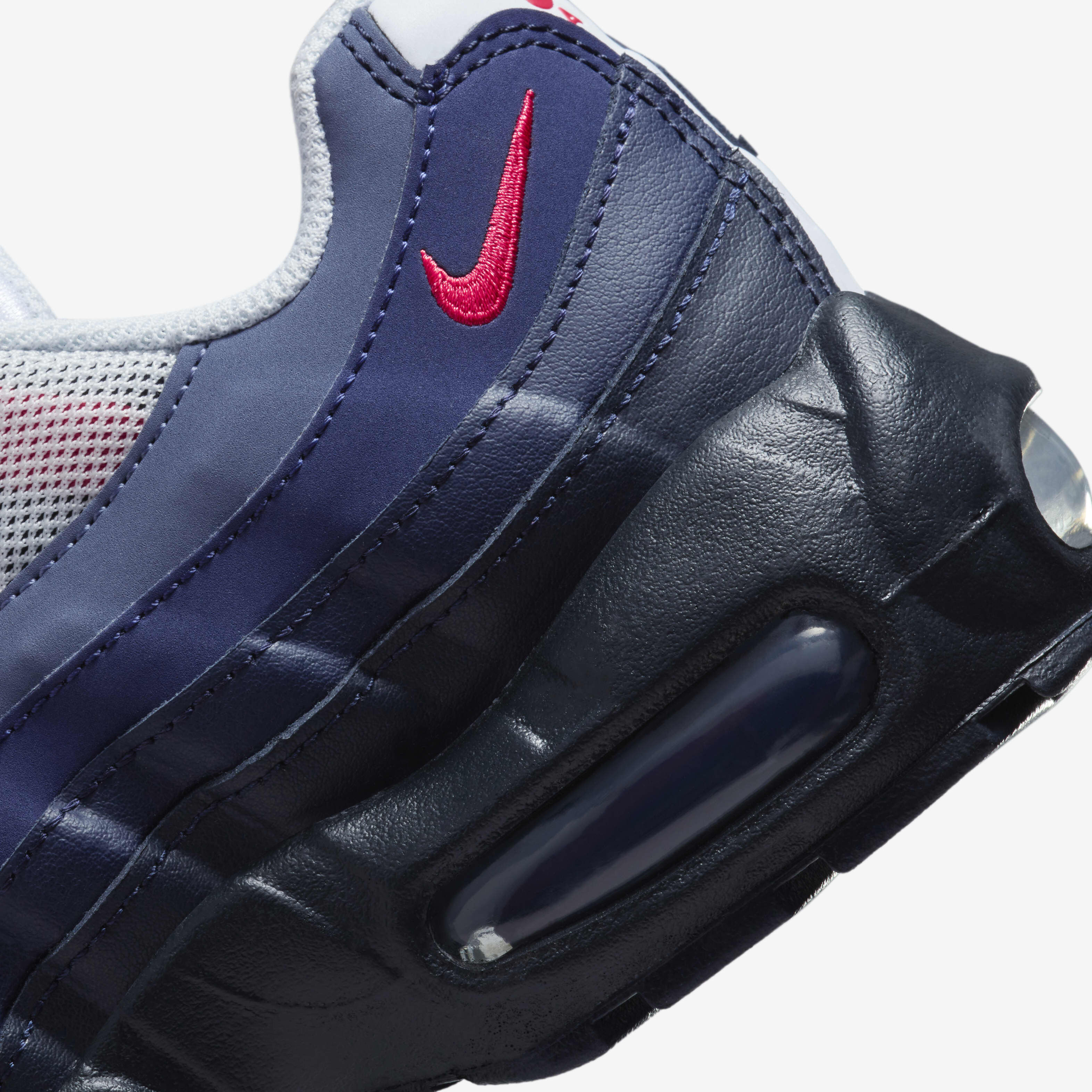 Navy red air max 95 new arrivals