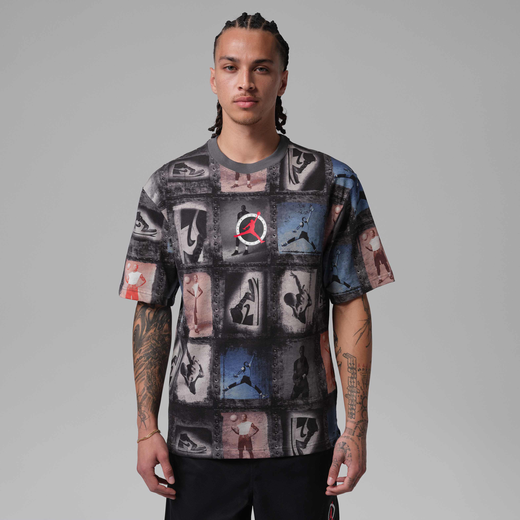 Men's Short Sleeves Shirts-JRDN, Jordan Flight Club, Men's Printed T-Shirt
