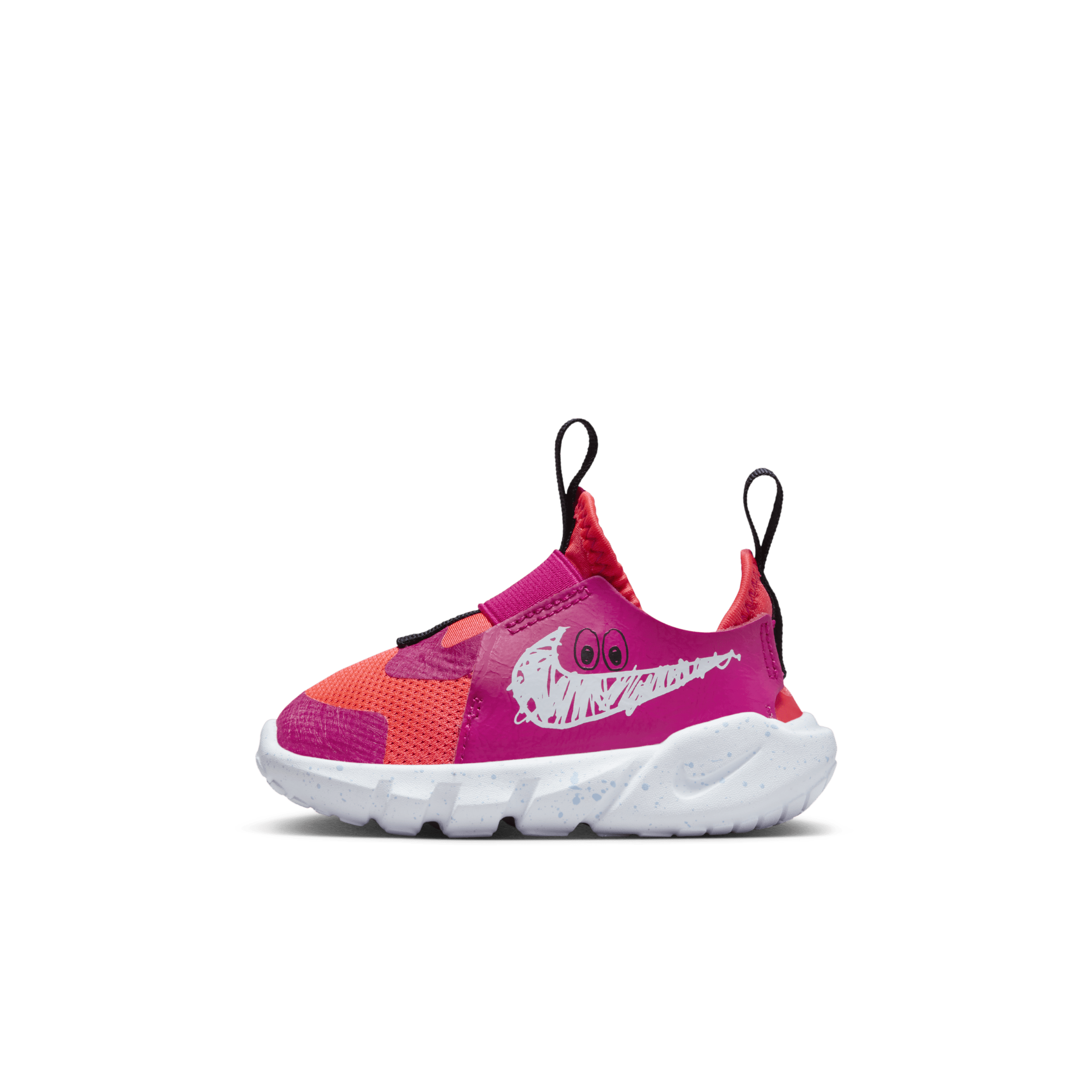 Nike girls' flex runner grade school running best sale shoes - obsidian/fuchsia