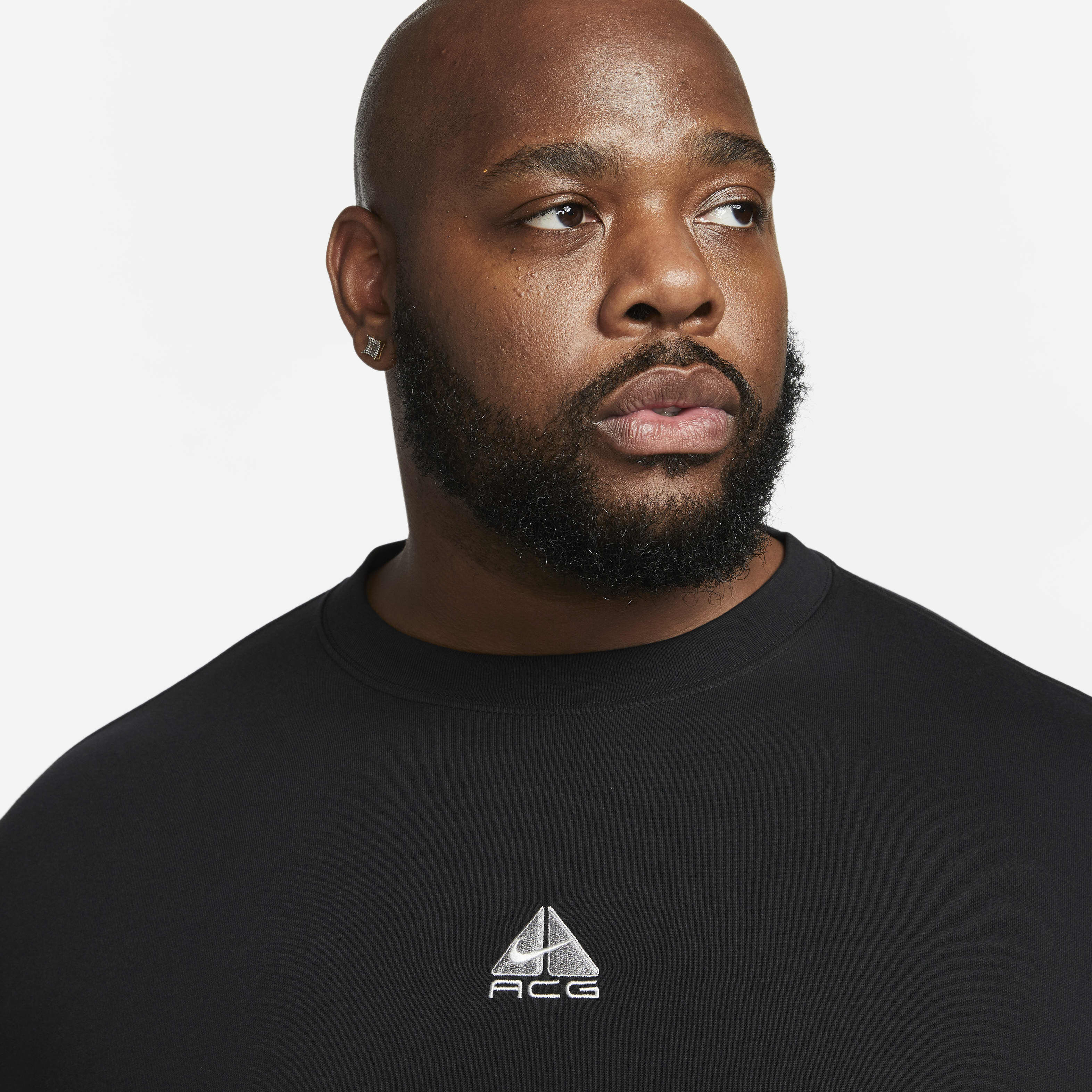 Buy Nike ACG Men's T-Shirt - Black/Light Smoke Grey/Summit