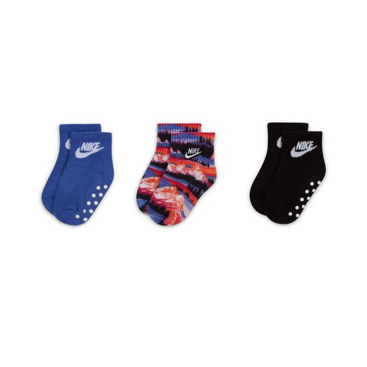 Kids' Socks Sale-Nike, Nike Snow Day Grip Socks (3 Pairs), Baby Socks