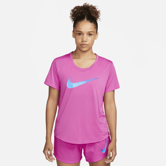 Nike dri-fit graphic sales running t-shirt - women's