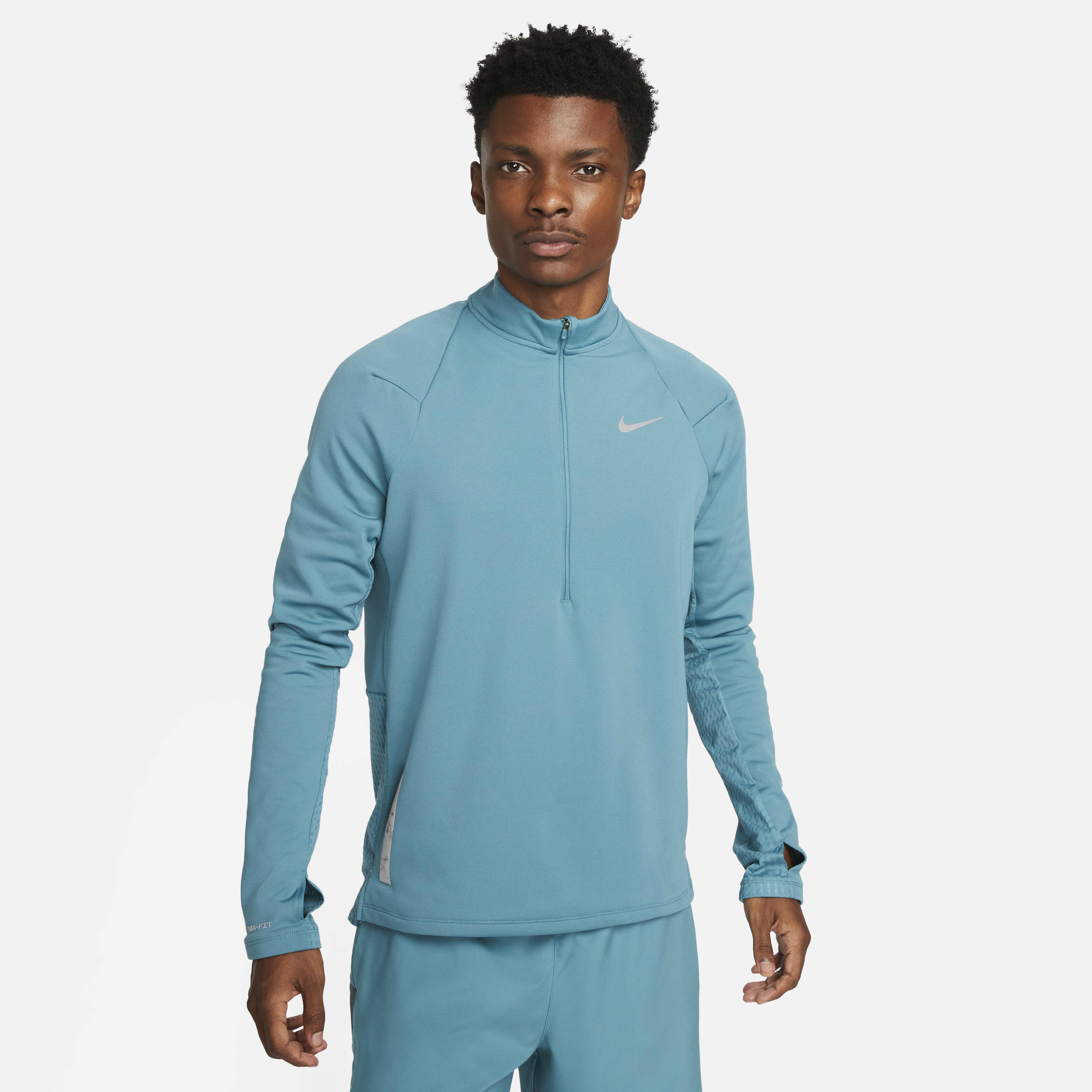 Nike zip up training top hotsell