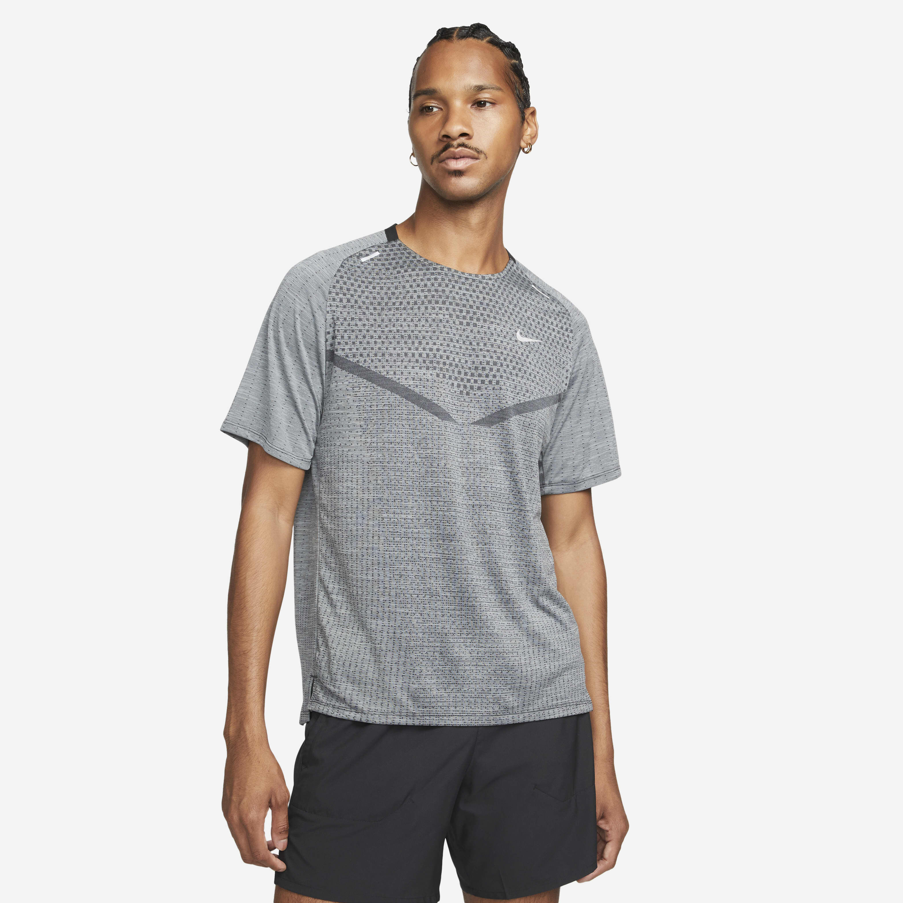 Buy Nike Tech Knit Men s Dri FIT ADV Short sleeve Running Top Nike Saudi Official