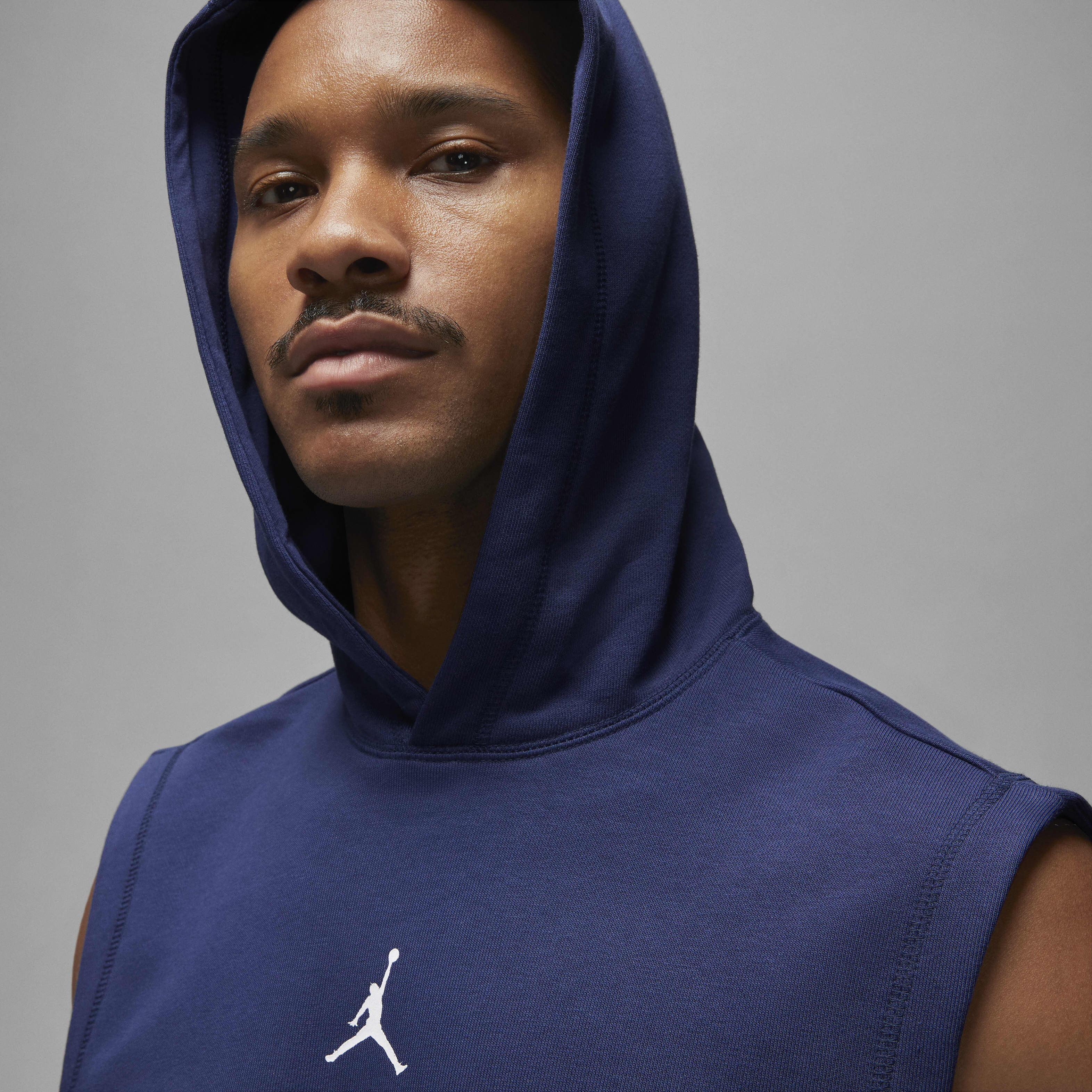 Buy Jordan Dri FIT Sport Men s Fleece Sleeveless Hoodie Nike Saudi Official