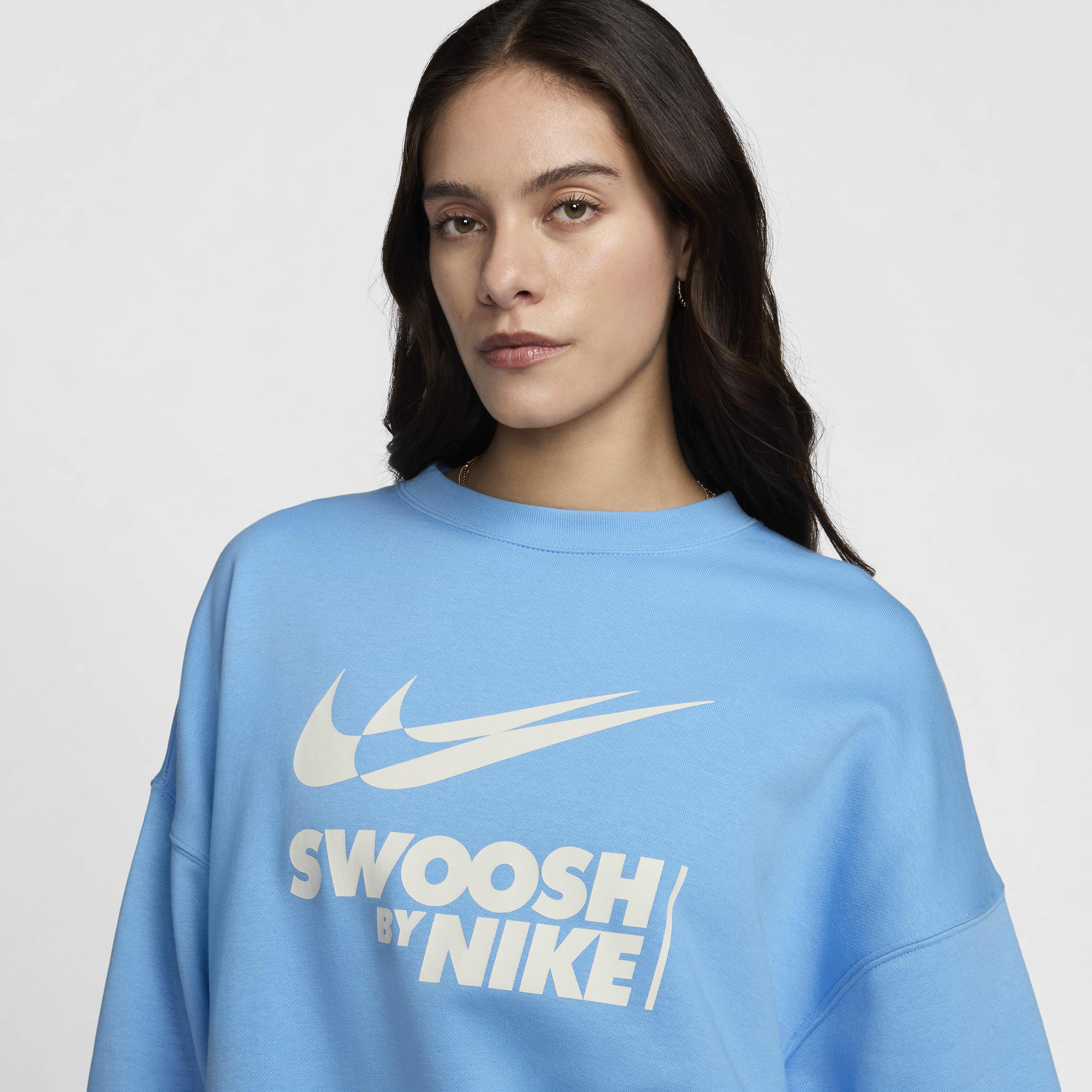 新品！NIKE AIR Fleese Crewneck Pweat Blue Nike Air Fleece Crew Sweatshirt 'Blue' FB7204-480