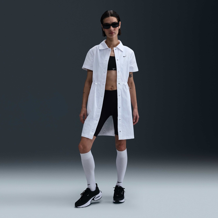 nike sportswear everything wovens women's short-sleeve mini dress Buy Nike Sportswear Everything Wovens Women's Short-Sleeve Mini Dress