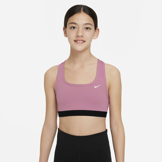 Kids' Sports Bras Medium Support Sale-Nike, Nike Swoosh, Older Kids' (Girls') Sports Bra