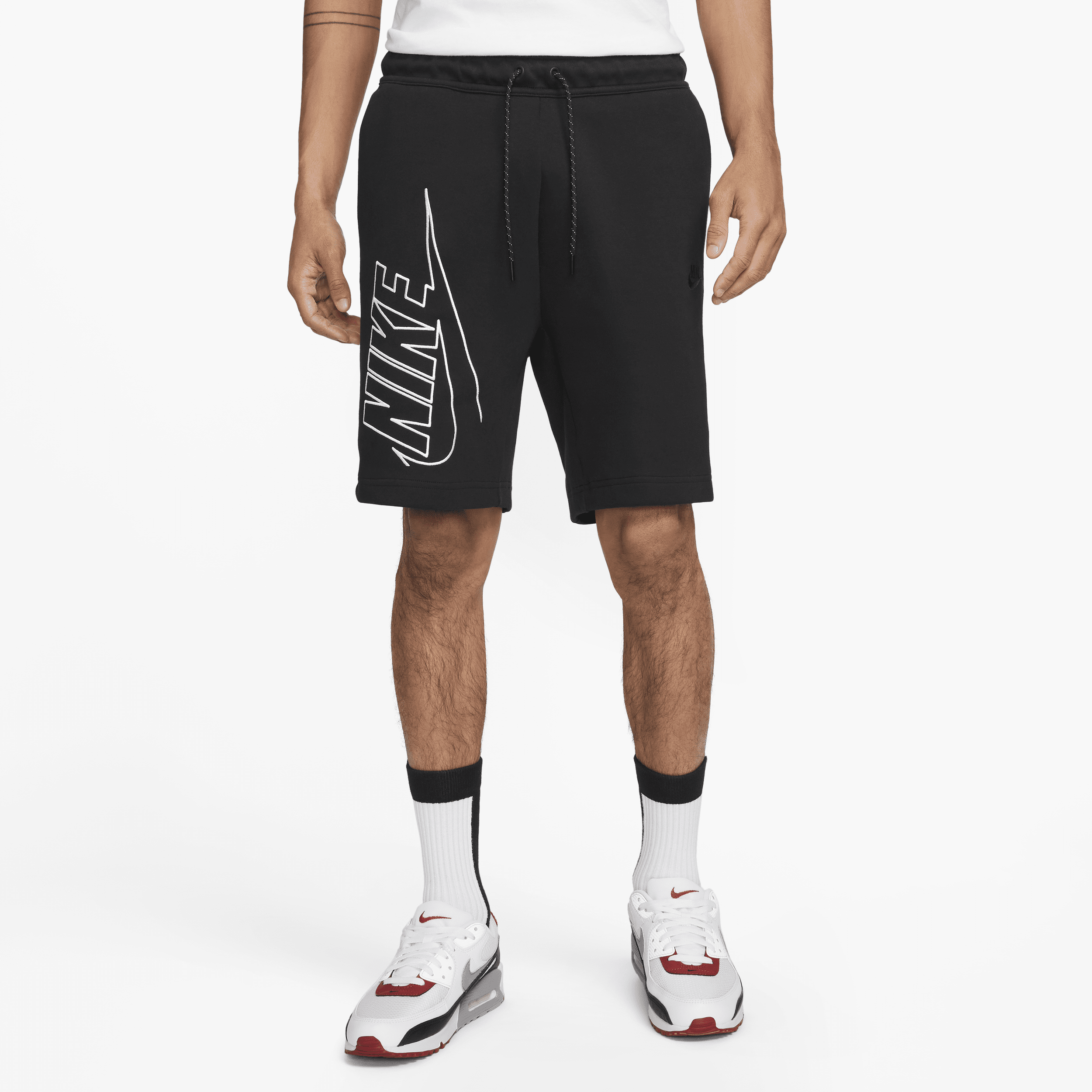 Nike fleece training shorts top