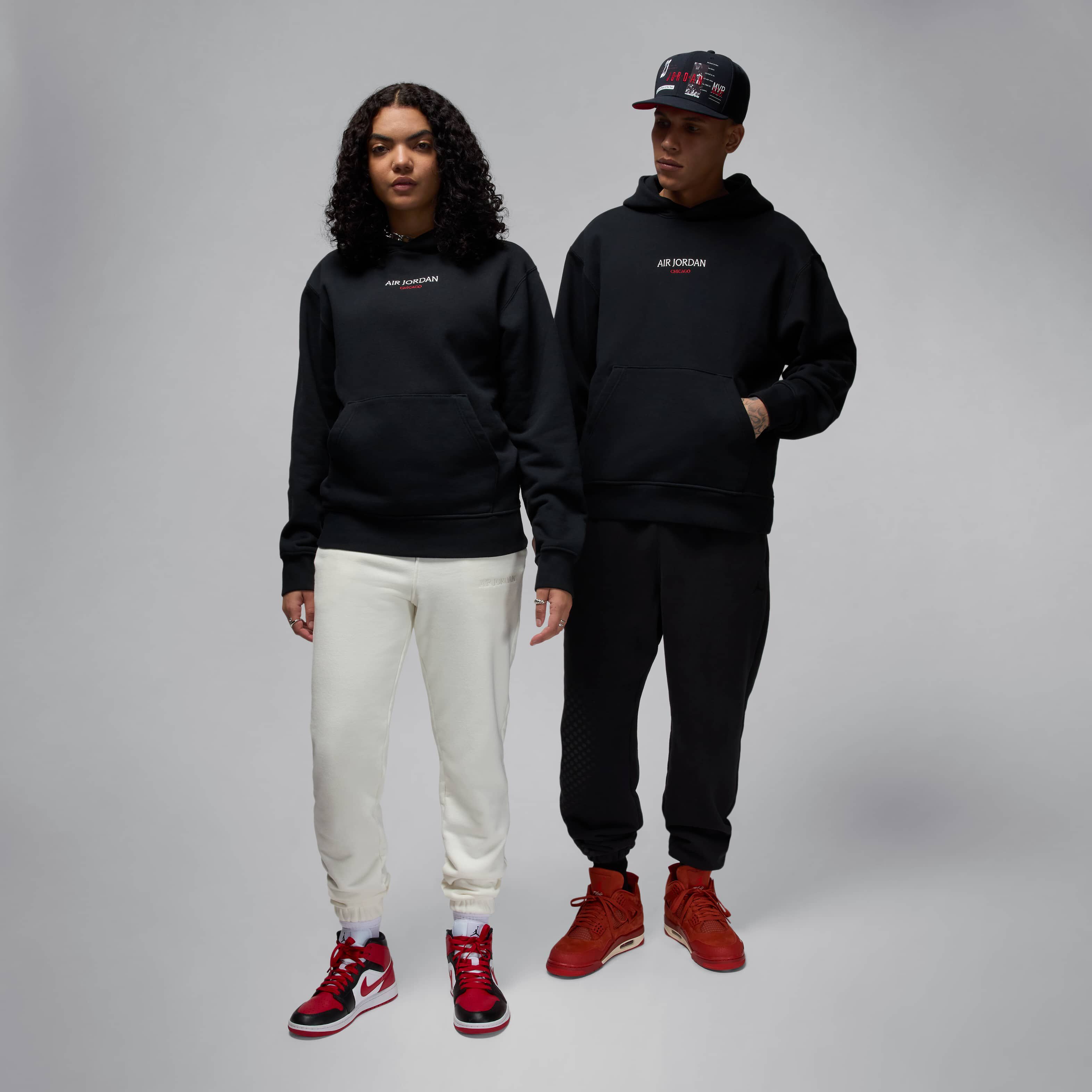 Buy Air Jordan Wordmark Men's Chicago Fleece Pullover Hoodie