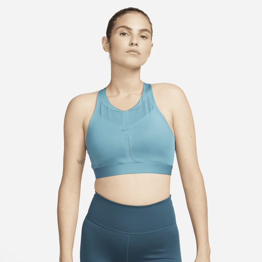 Nike teal 2025 sports bra