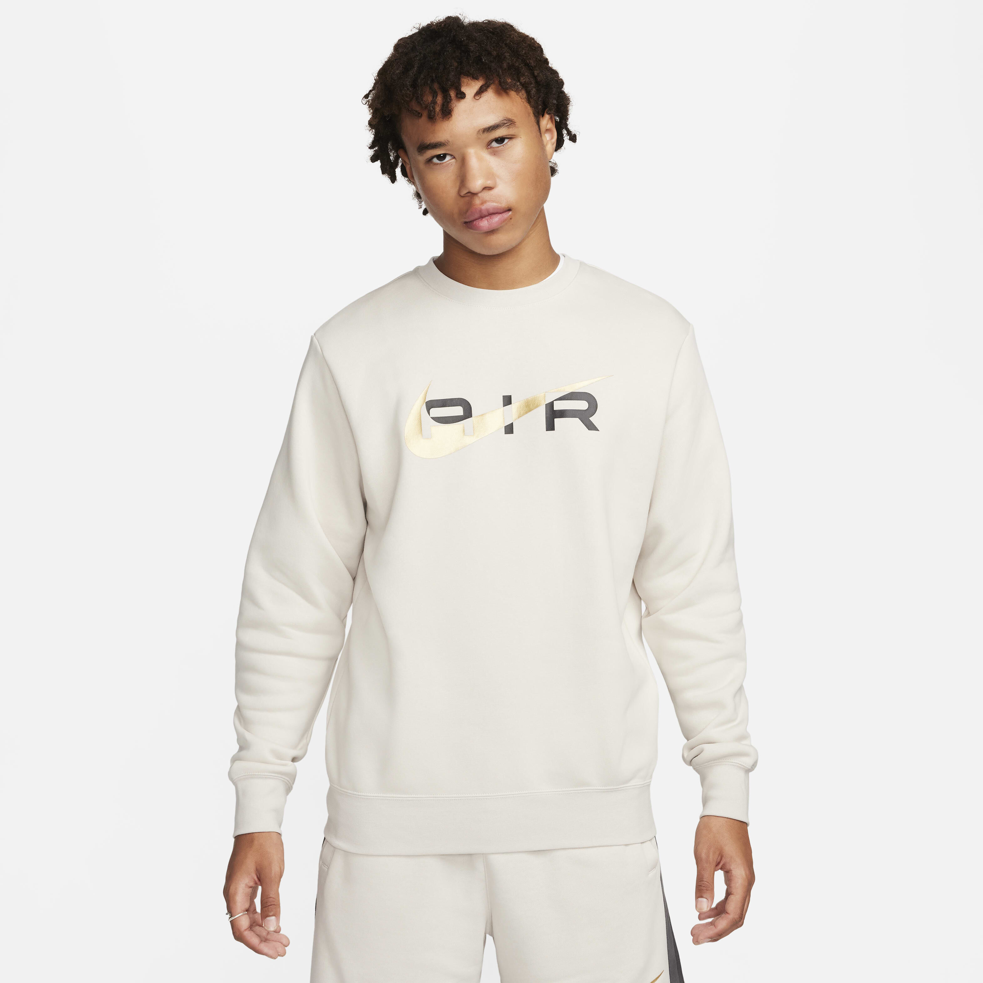 Buy Nike Air Men s Fleece Crew Neck Sweatshirt Nike Saudi Official