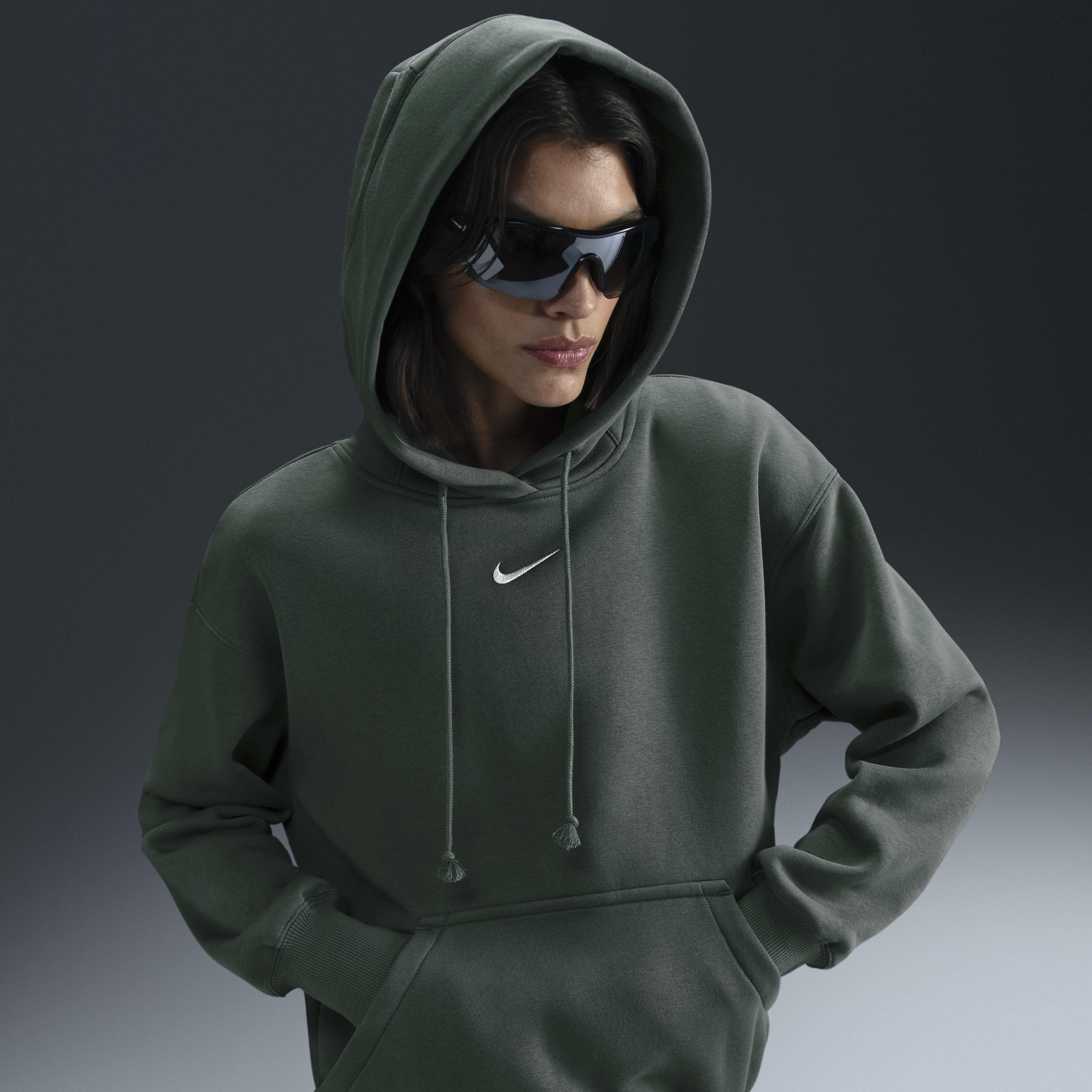 Buy Nike Sportswear Phoenix Fleece Women s Oversized Pullover Hoodie Nike Saudi Official