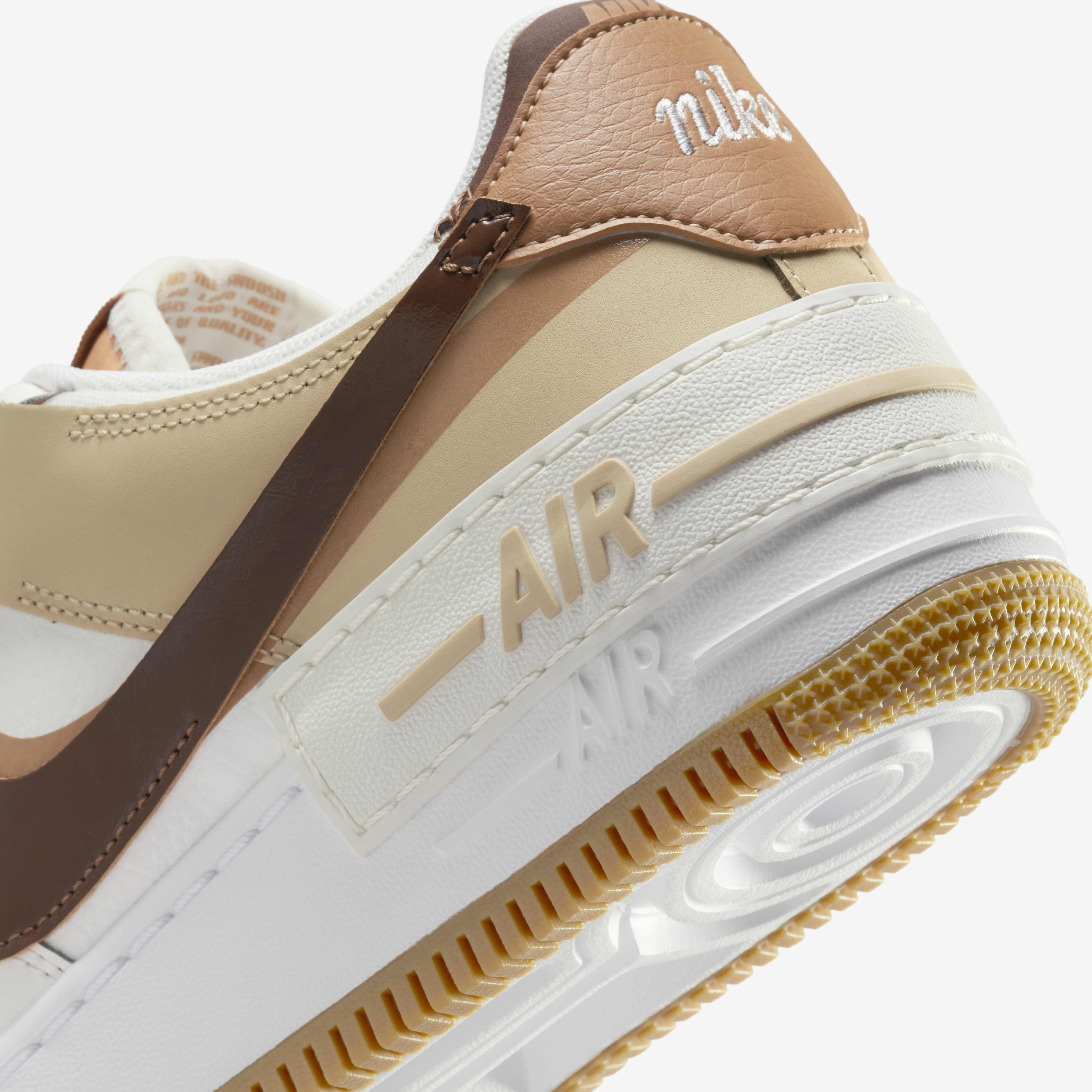 Nike air force women beige cheap