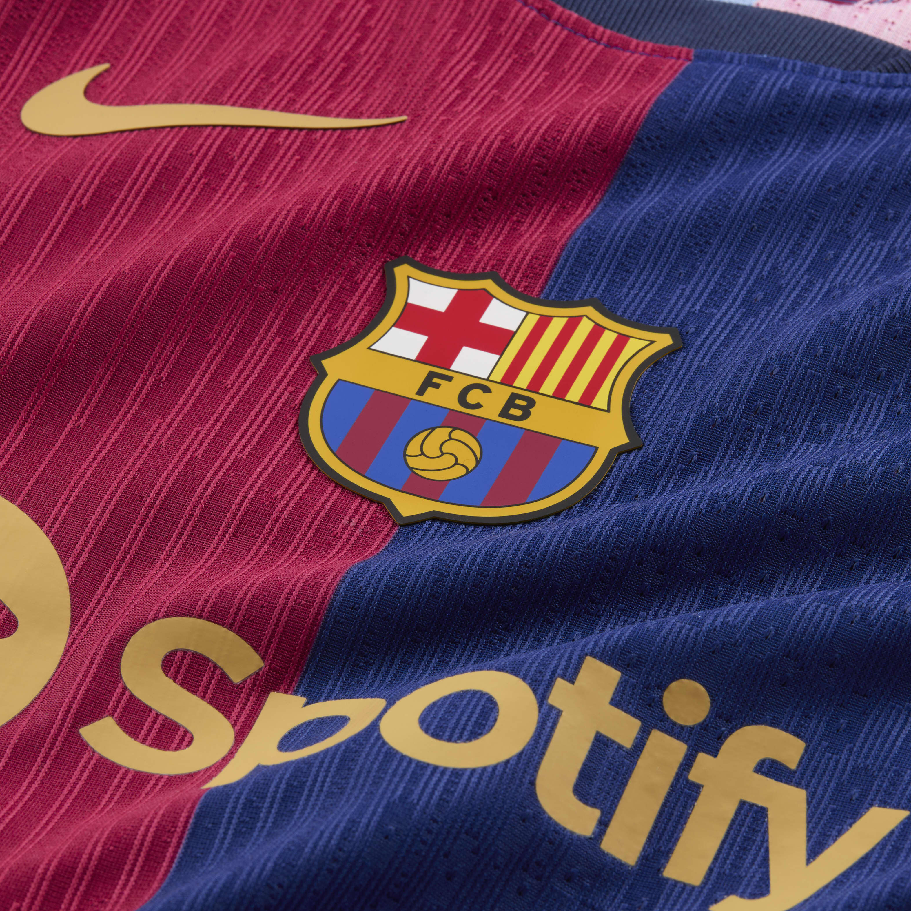 Buy F.C. Barcelona 2024 25 Match Home Older Kids Nike Dri FIT ADV Football Authentic Shirt Nike Saudi Official