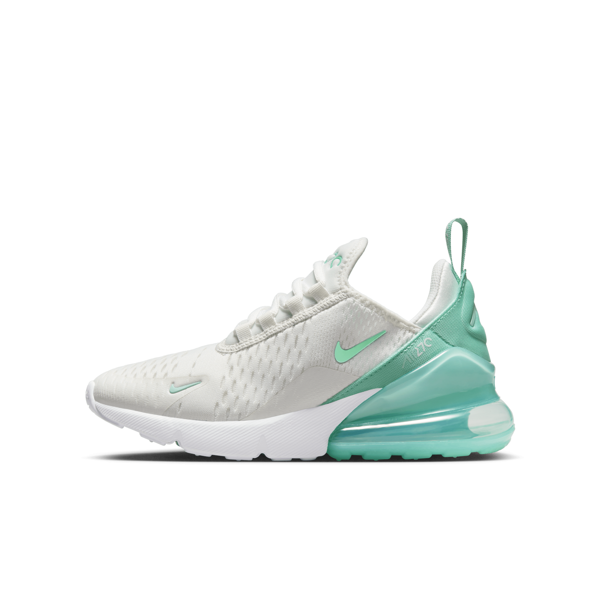 Nike air max 270 - women's deals pure platinum/black/green