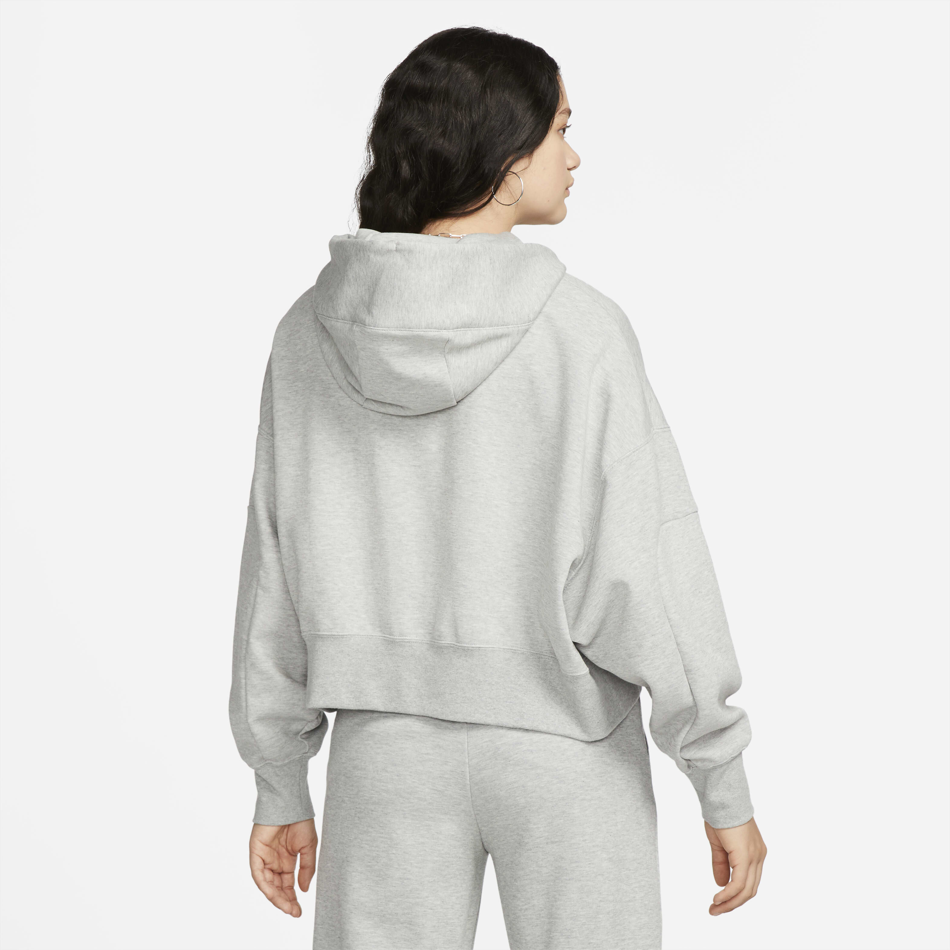 Buy Nike Sportswear Tech Fleece Women s Over Oversized Crop Pullover Hoodie Nike Saudi Official