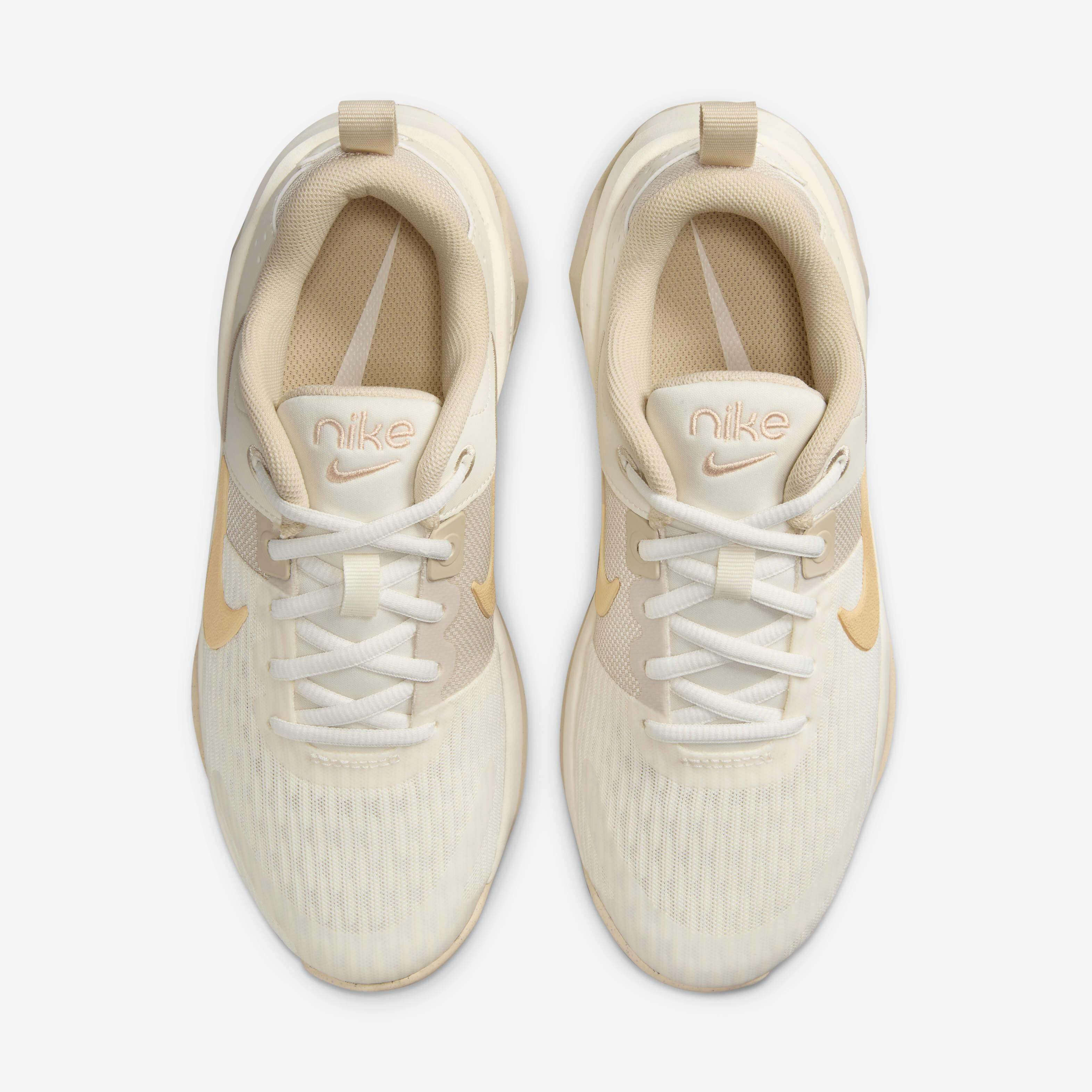 Women's metcon 4 training shoes - champagne sail/metallic gold on sale